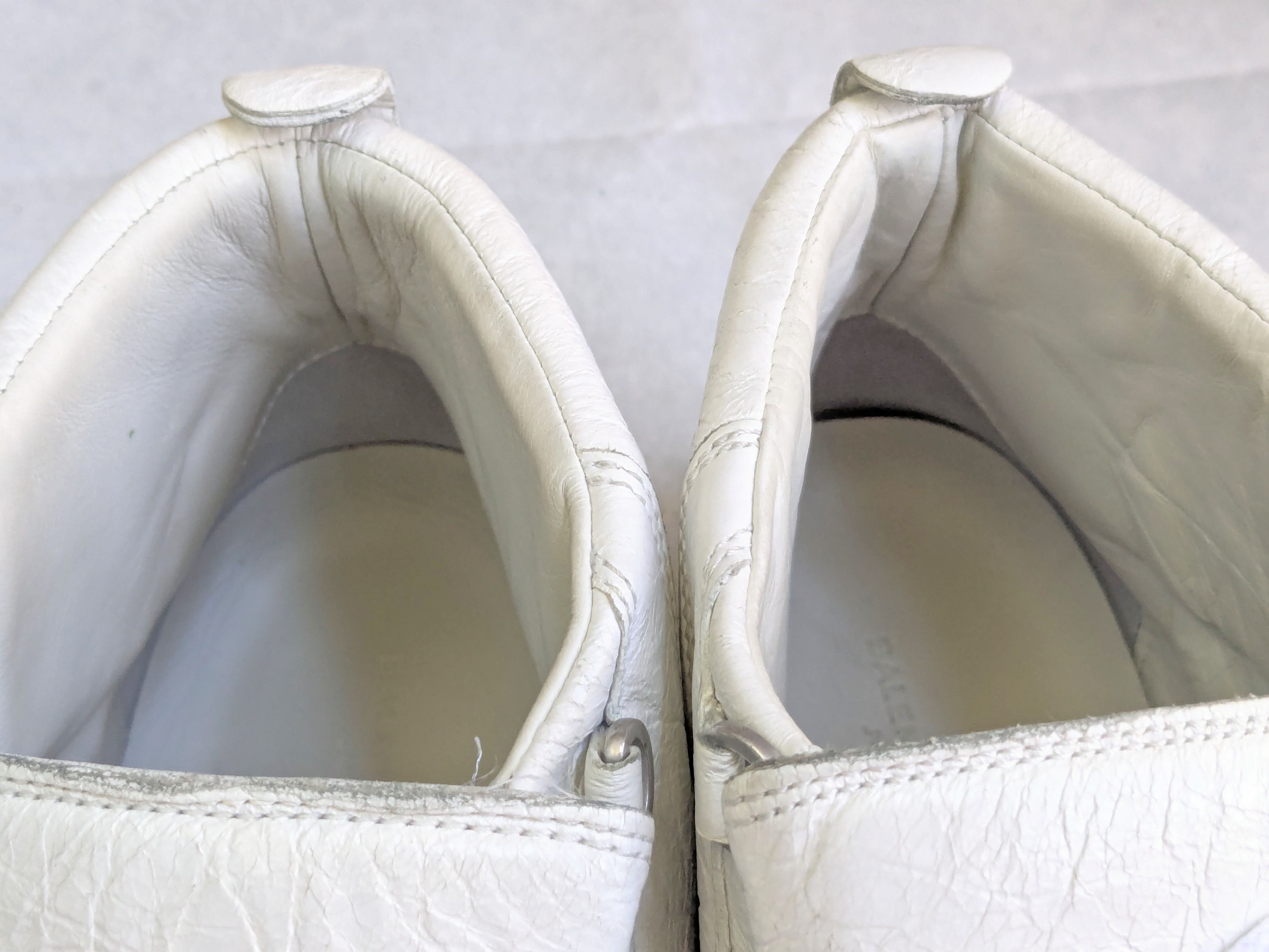 Balenciaga Balenciaga Arena Sneakers White 12 High Tops Leather Size US 12 / EU 45 - 8 Thumbnail