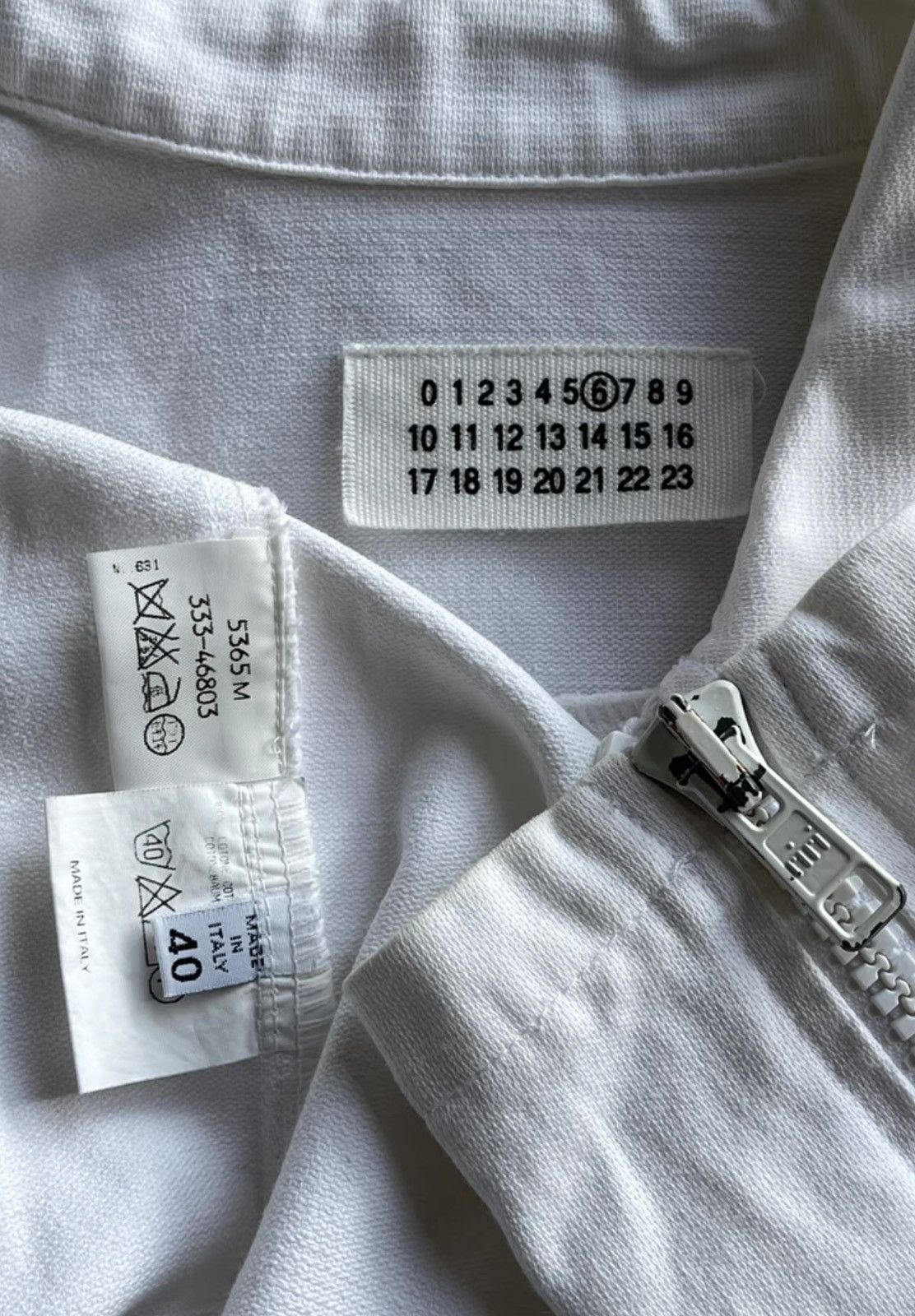 Maison Margiela Maison Martin Margiela｜90s white denim jacket Size US XXS / EU 40 - 8 Thumbnail