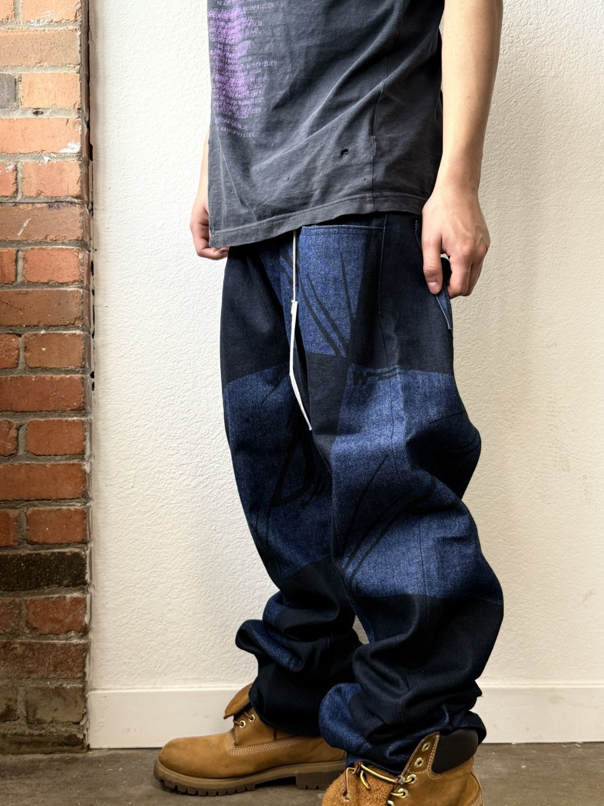 Matty Boy Matty Boy Blue / Black Jeans Size US 34 / EU 50 - 3 Thumbnail