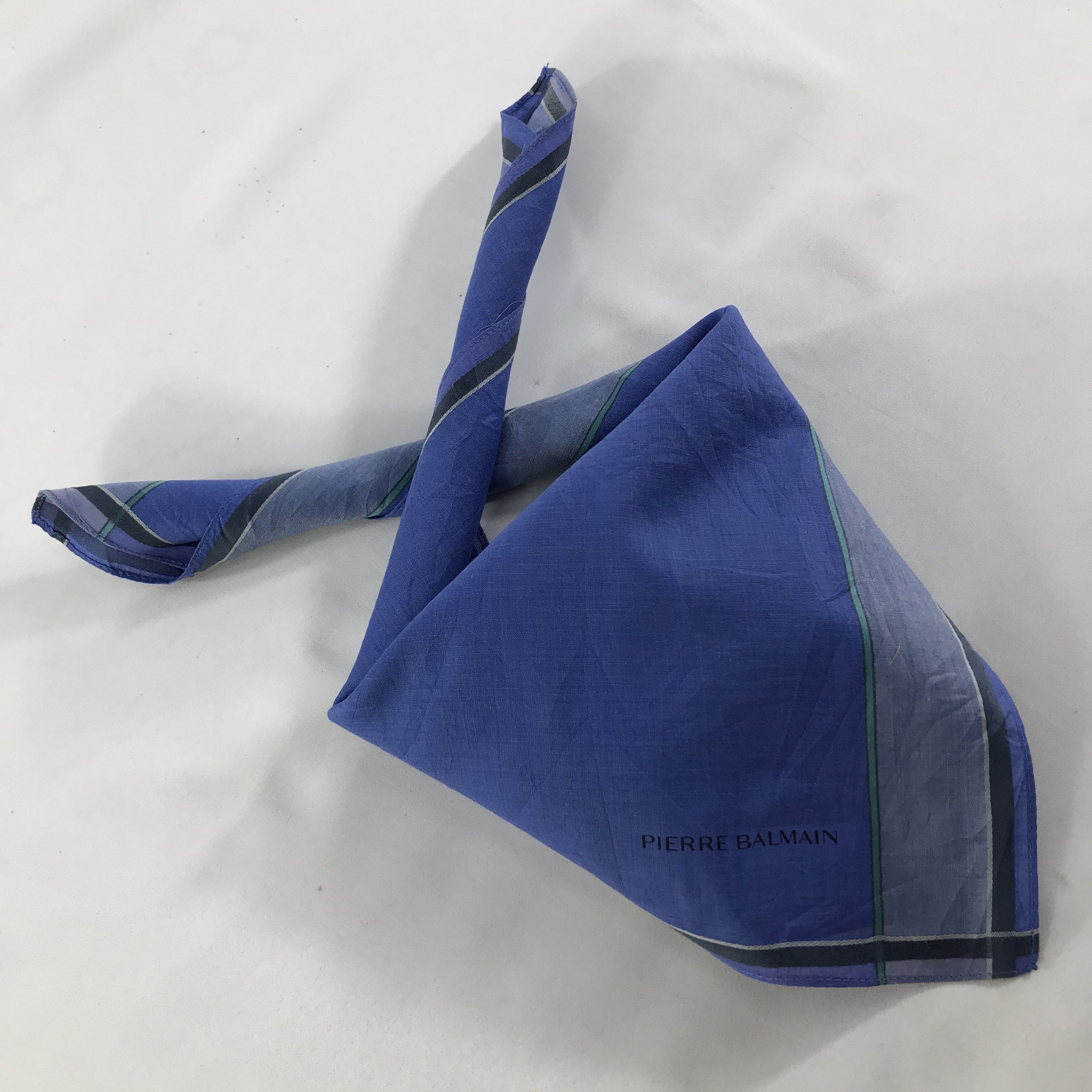 Pierre Balmain × Vintage Pierre Balmain Bandana / Handkerchief / Neckerchief - S1200 Size ONE SIZE - 4 Thumbnail