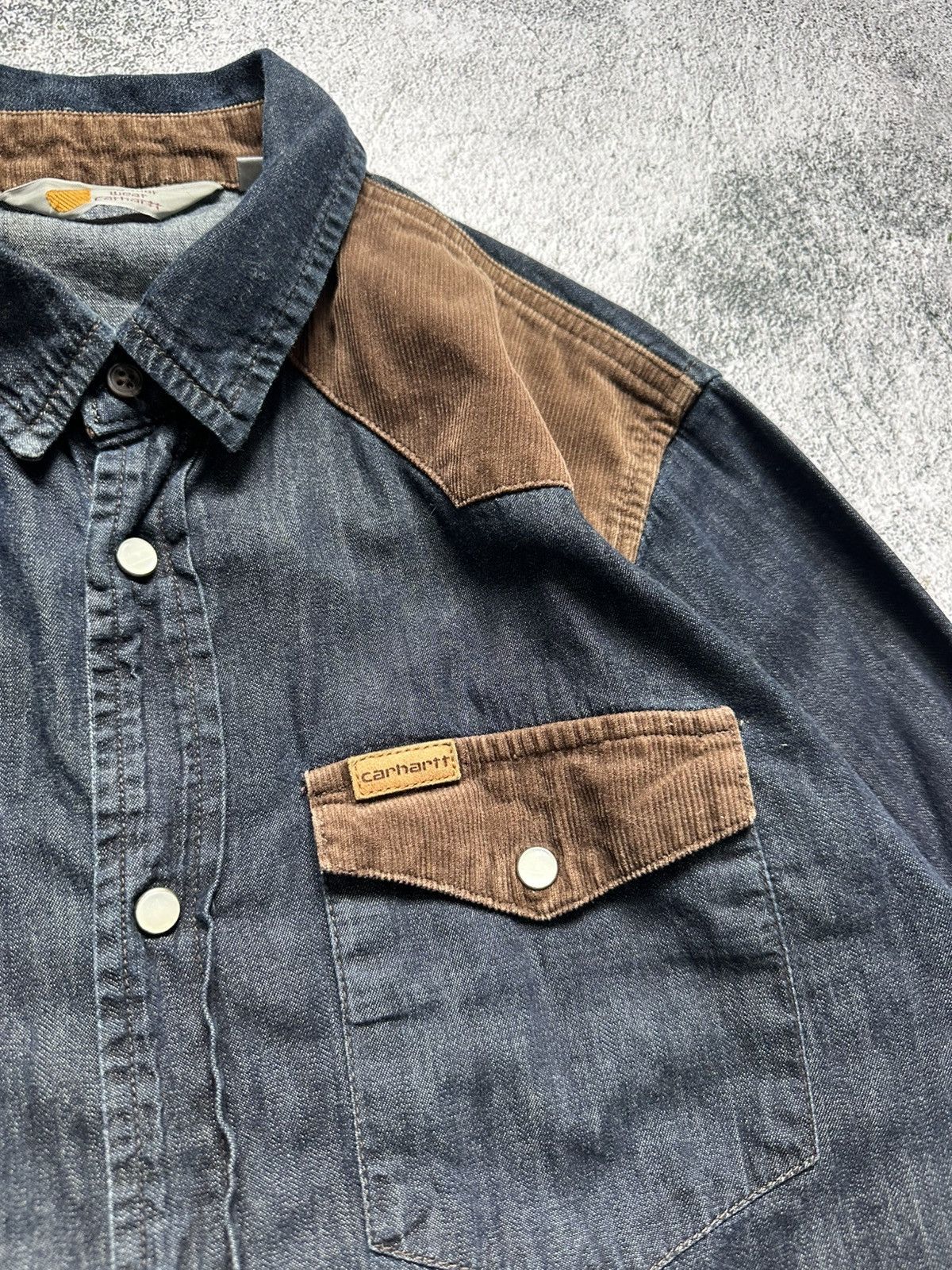 Carhartt Vintage Carhartt WorkWear Shirt Button Size US M / EU 48-50 / 2 - 8 Thumbnail
