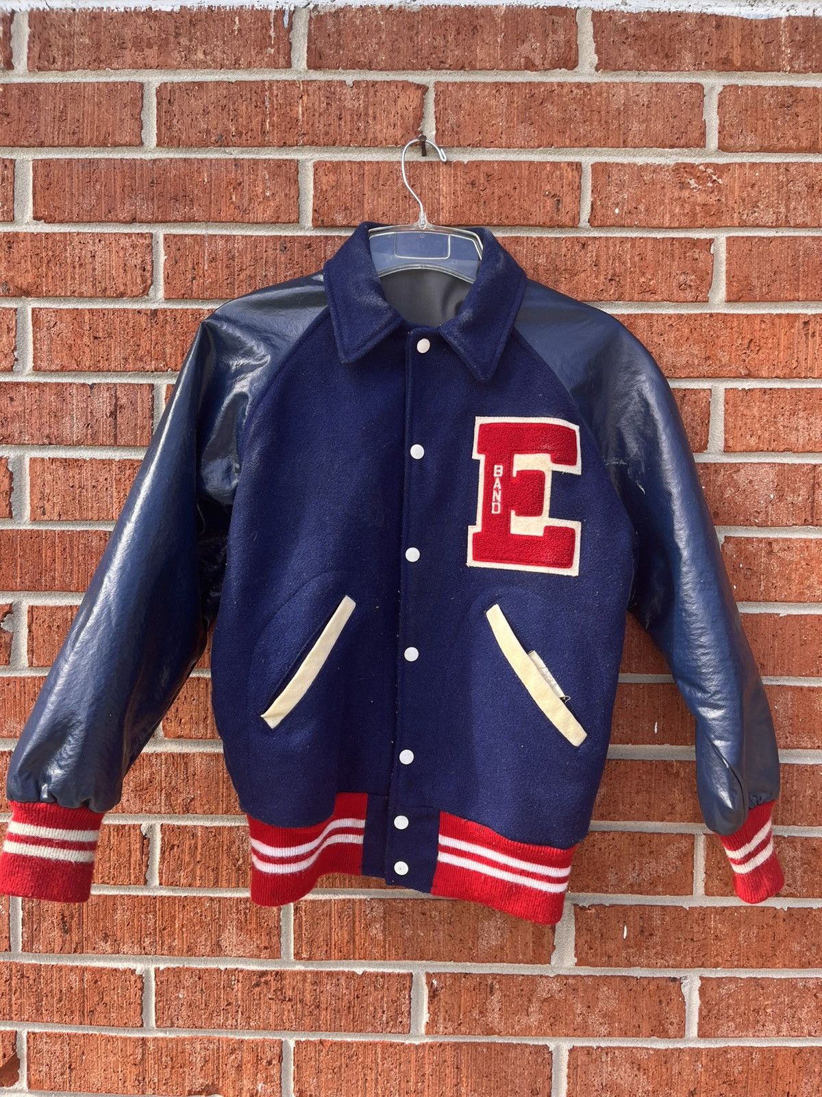 Vintage 70s Varsity Jacket Size US S / EU 44-46 / 1 - 1 Thumbnail