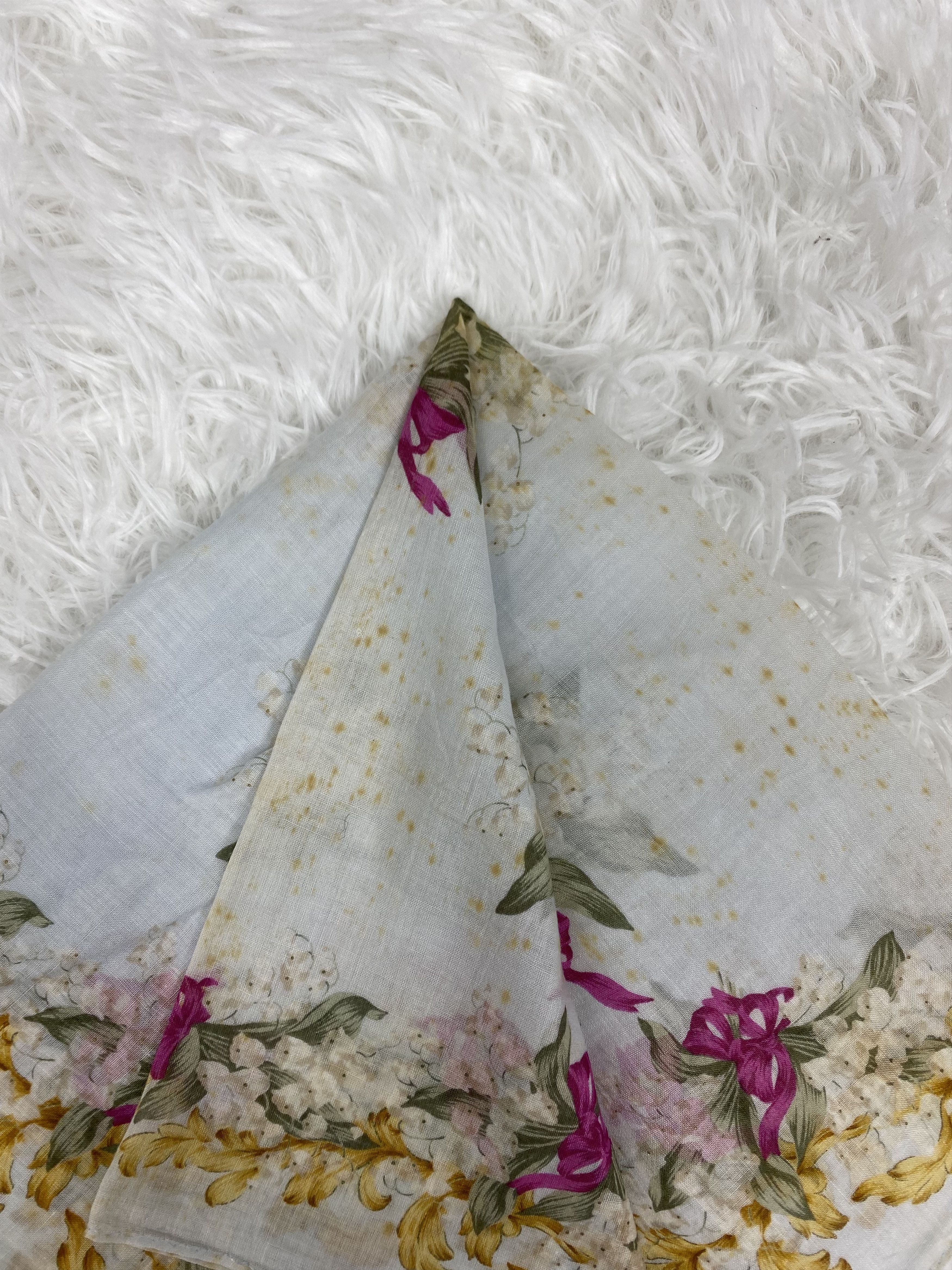 Vintage Vintage Christian Dior Handkerchief Neckerchief Ph0334 Size ONE SIZE - 3 Thumbnail