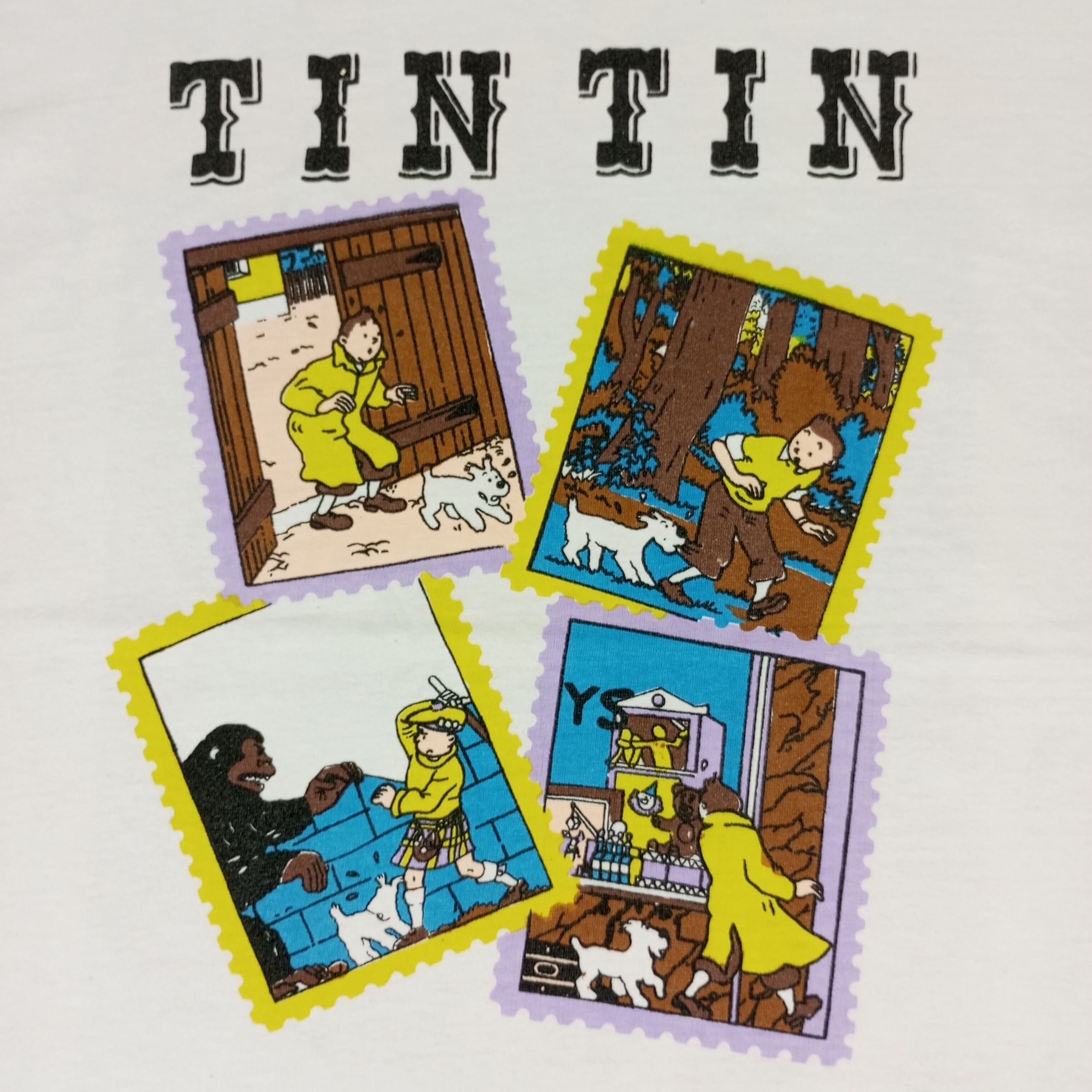 Other Adventure Of Tintin Cartoon Tshirt Size US M / EU 48-50 / 2 - 4 Thumbnail