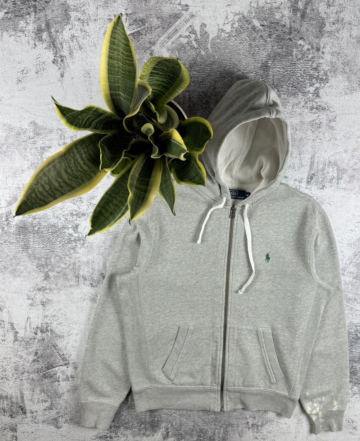 Polo Ralph Lauren Polo Ralph Lauren Vintage 90S Y2K Basic Zip Hoodie Pullover Size US M / EU 48-50 / 2 - 1 Thumbnail