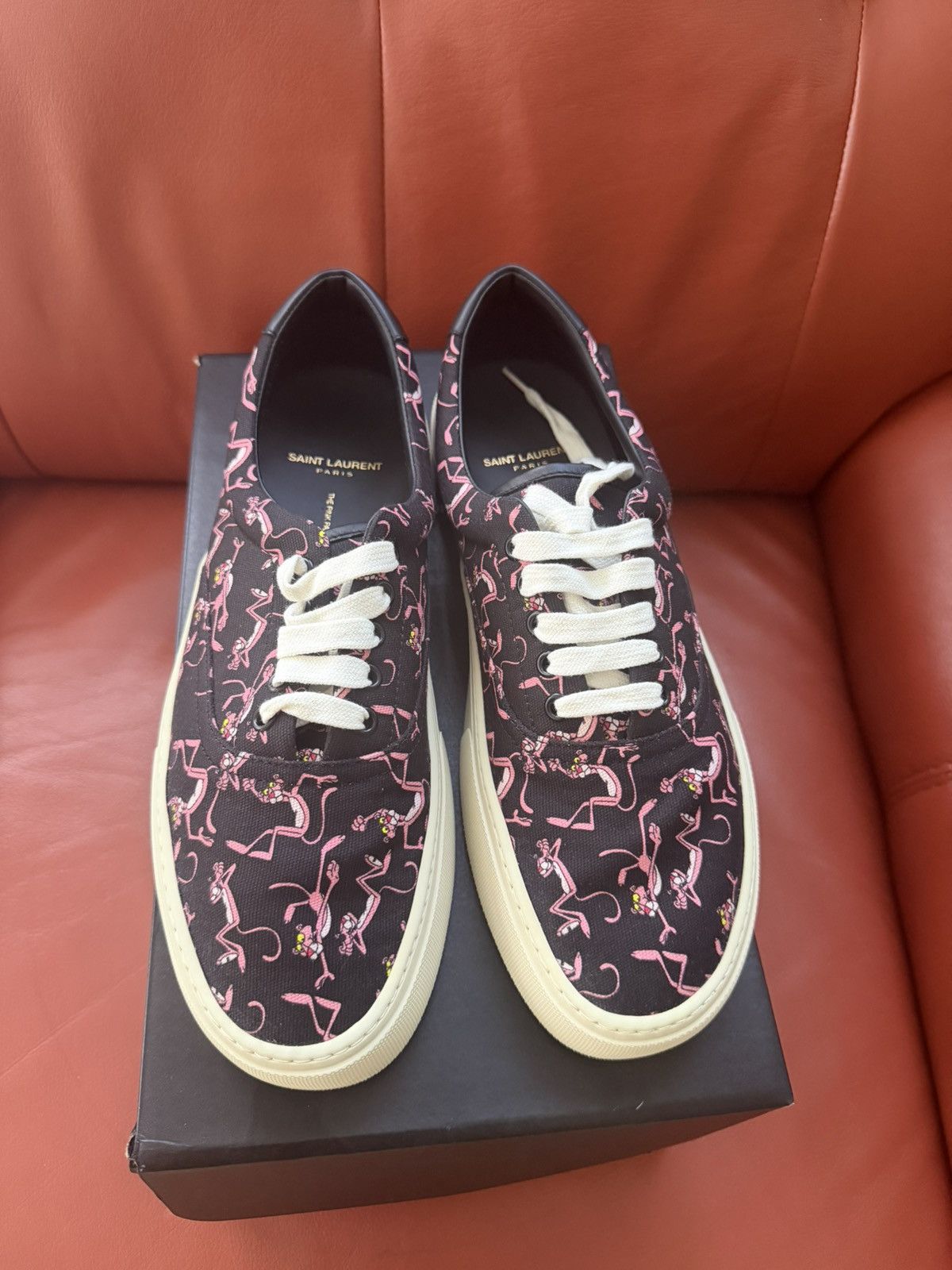 Yves Saint Laurent Pink Panther x Saint Laurent Venice 'All-Over Print' Size US 11 / EU 44 - 2 Thumbnail