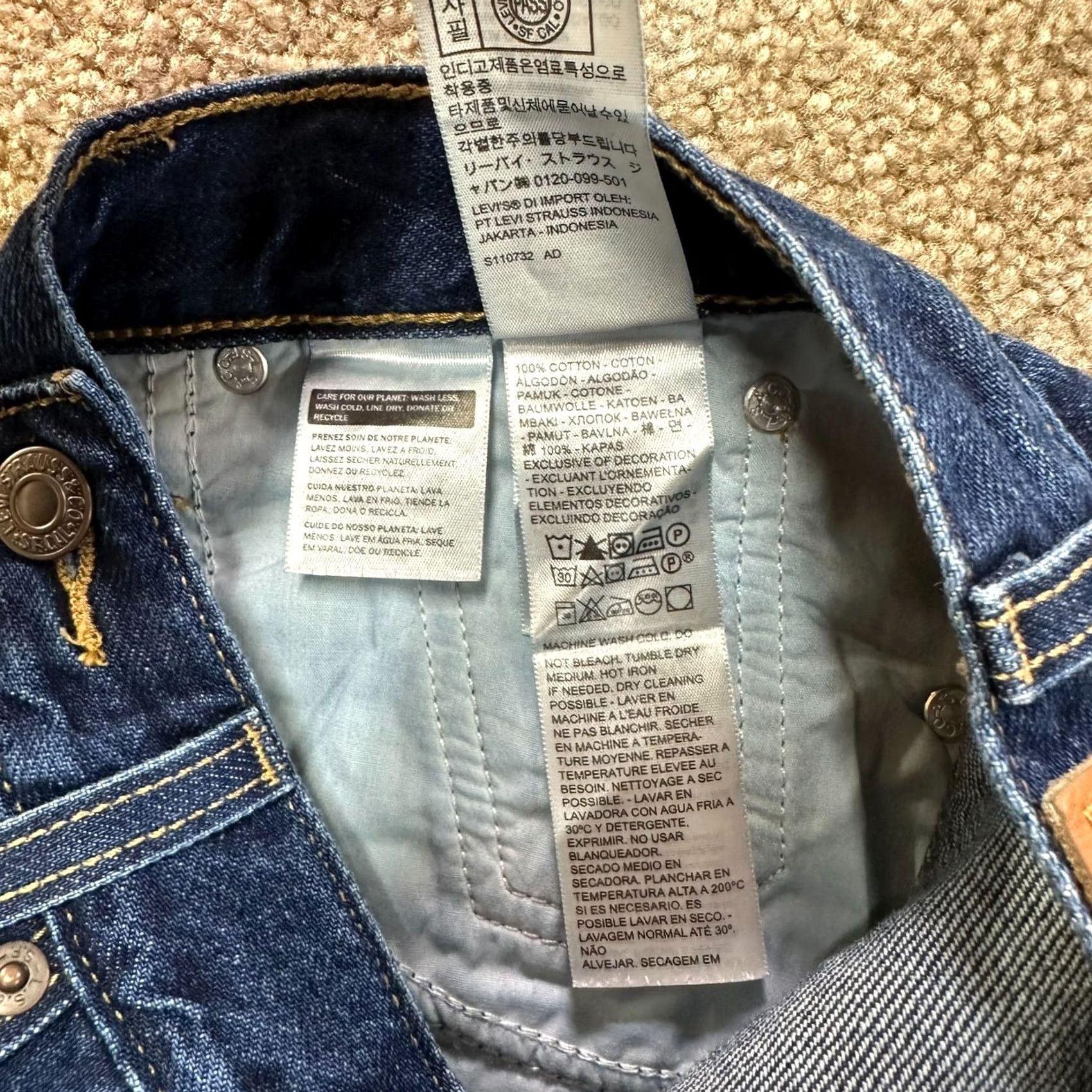 Levi's Levi's Premium 80s Mom Jean Women's 26 High Rise Blue Denim Jeans Size 26" / US 2 / IT 38 - 6 Thumbnail