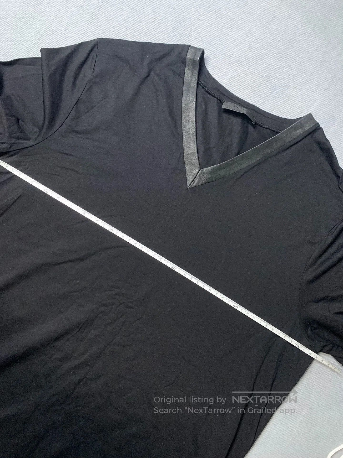 Prada Prada Lambskin Trim Long. Size US XL / EU 56 / 4 - 7 Thumbnail