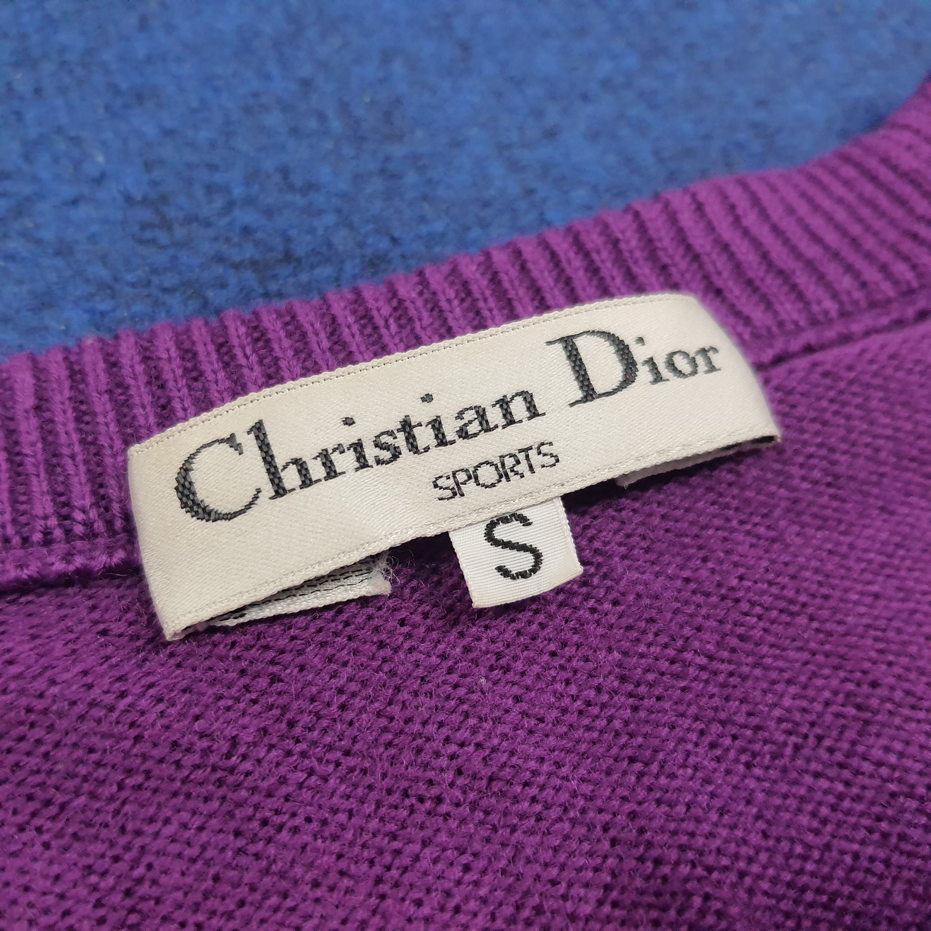 Christian Dior Monsieur × Vintage Vintage Christian Dior Sport Designer Cardigan C233N2 Size US S / EU 44-46 / 1 - 4 Thumbnail