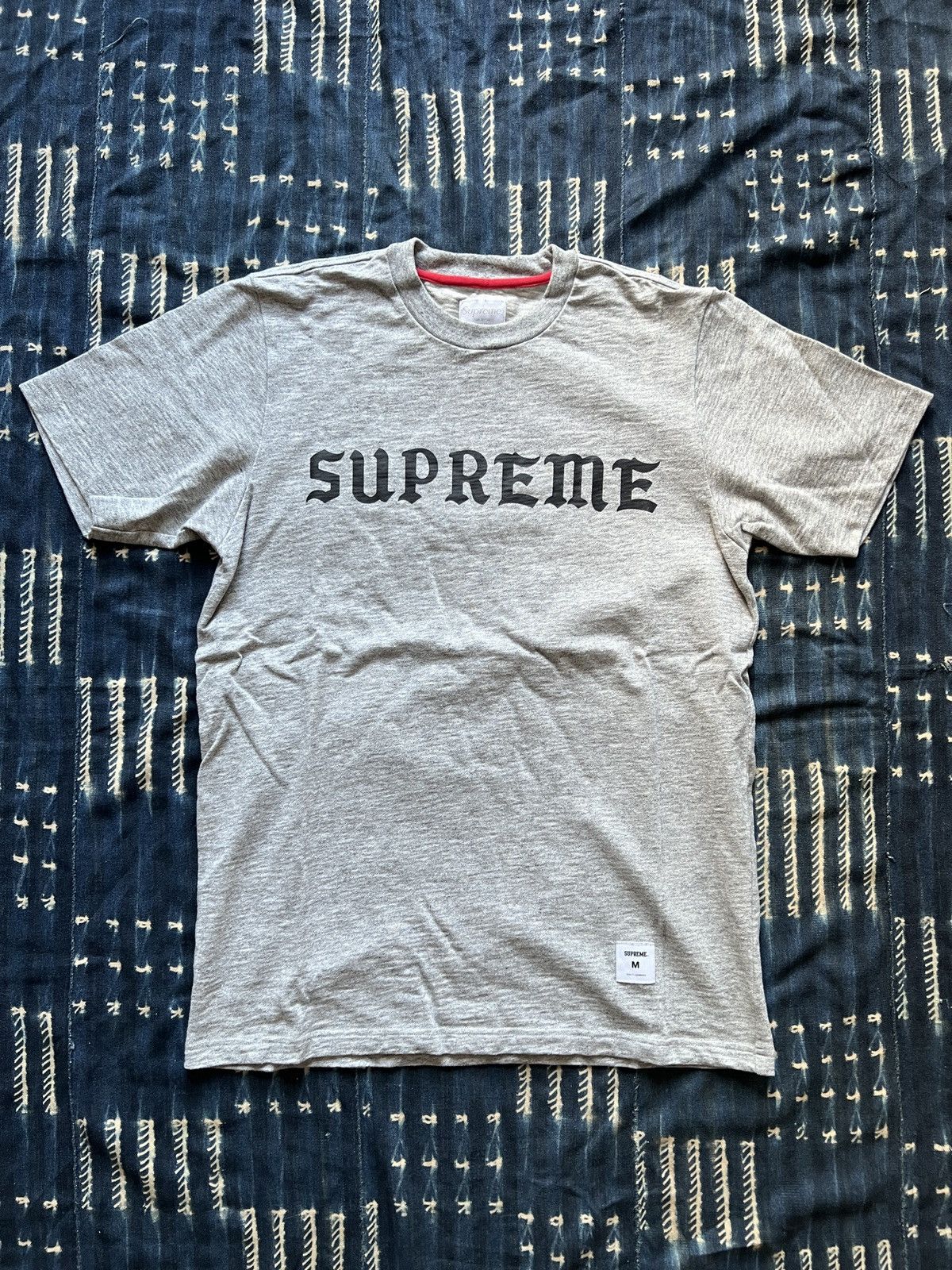 Supreme Supreme Archive Old English Jersey T-shirt Size US M / EU 48-50 / 2 - 1 Thumbnail