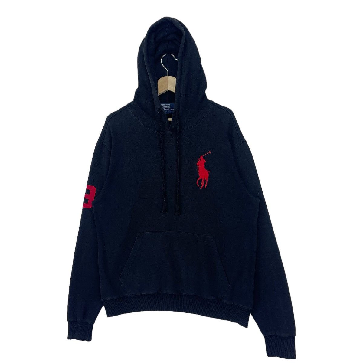 Polo Ralph Lauren × Ralph Lauren × Vintage 90’s Polo Ralph Lauren Embroidered Pony Hoodie Size US M / EU 48-50 / 2 - 2 Thumbnail