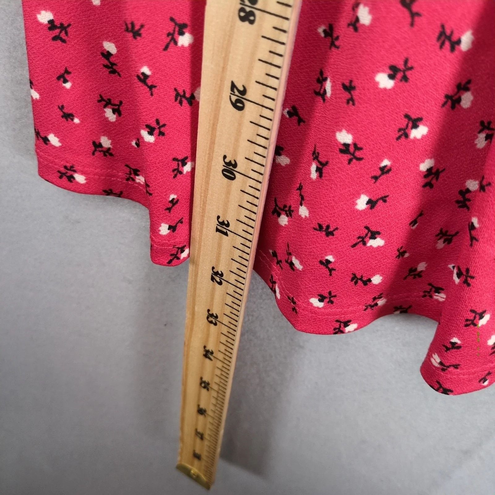 Other Lily Rose Red White Floral Y2K Babydoll Mini Dress Sz L Size L / US 10 / IT 46 - 5 Thumbnail