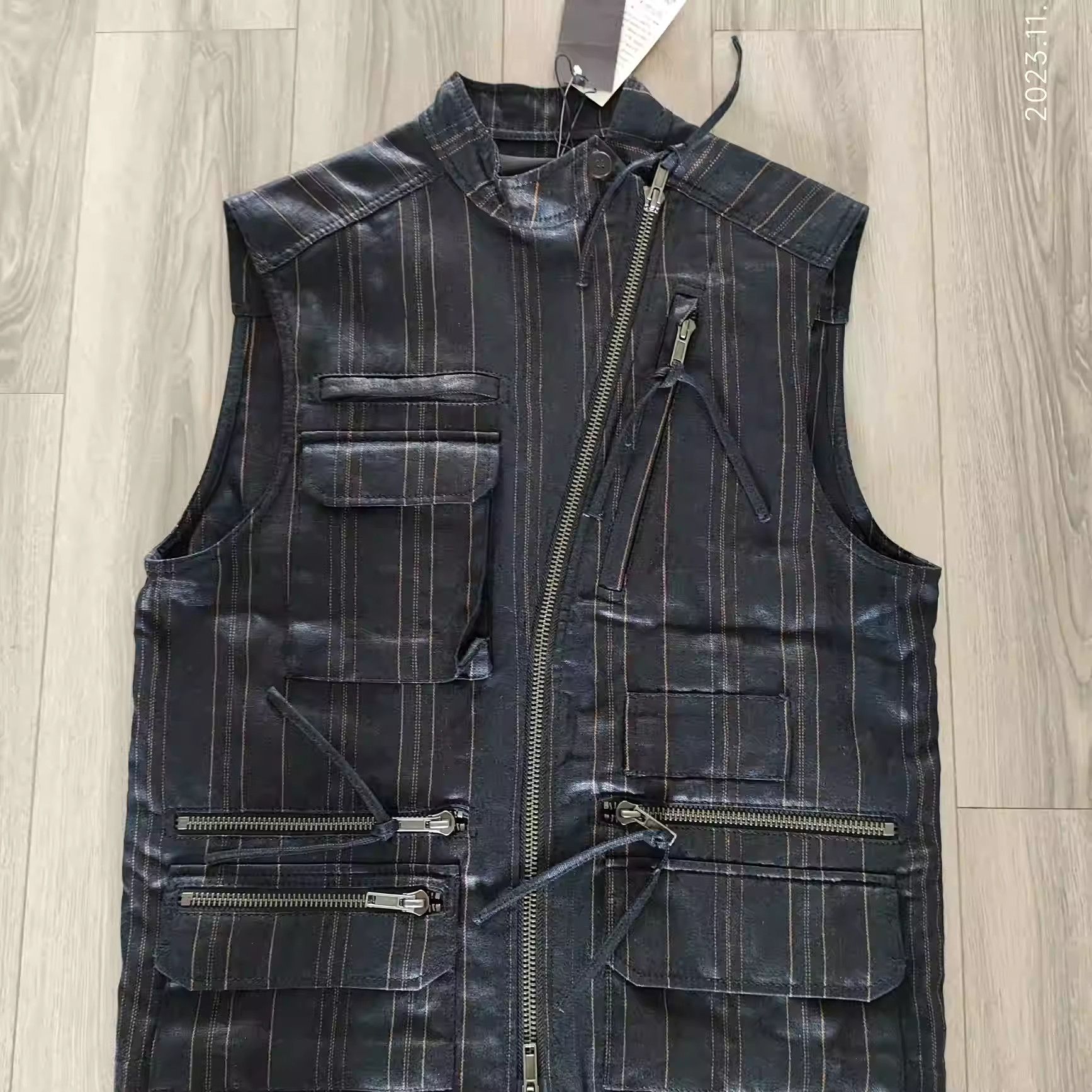 トップス Haider Ackermann 16ss Cargo Vest Haider Ackermann Haider Ackermann 16ss military multi pocket