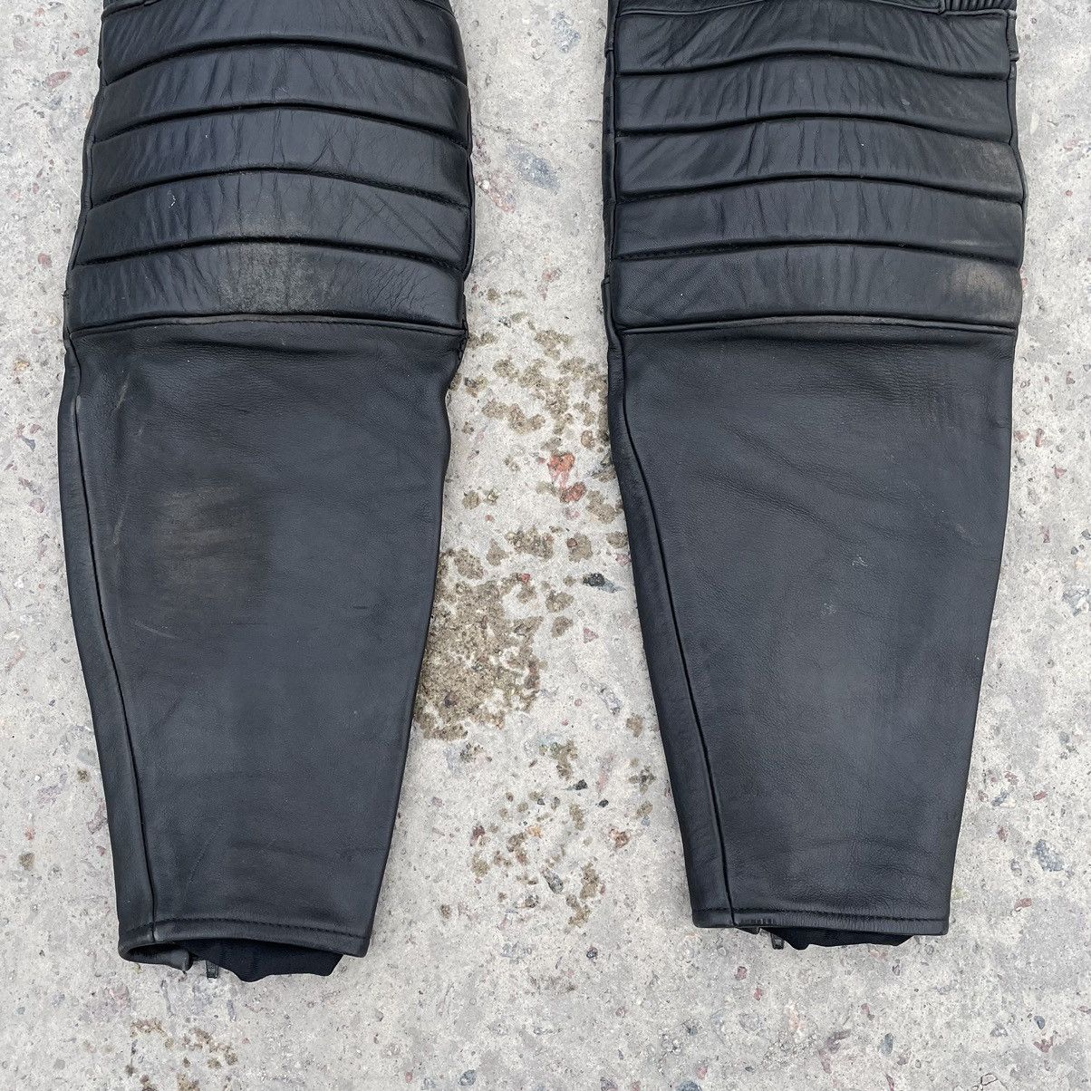 Other Vintage Moto Leather Pants Size 48 90s USA Japanese Size US 31 - 3 Thumbnail