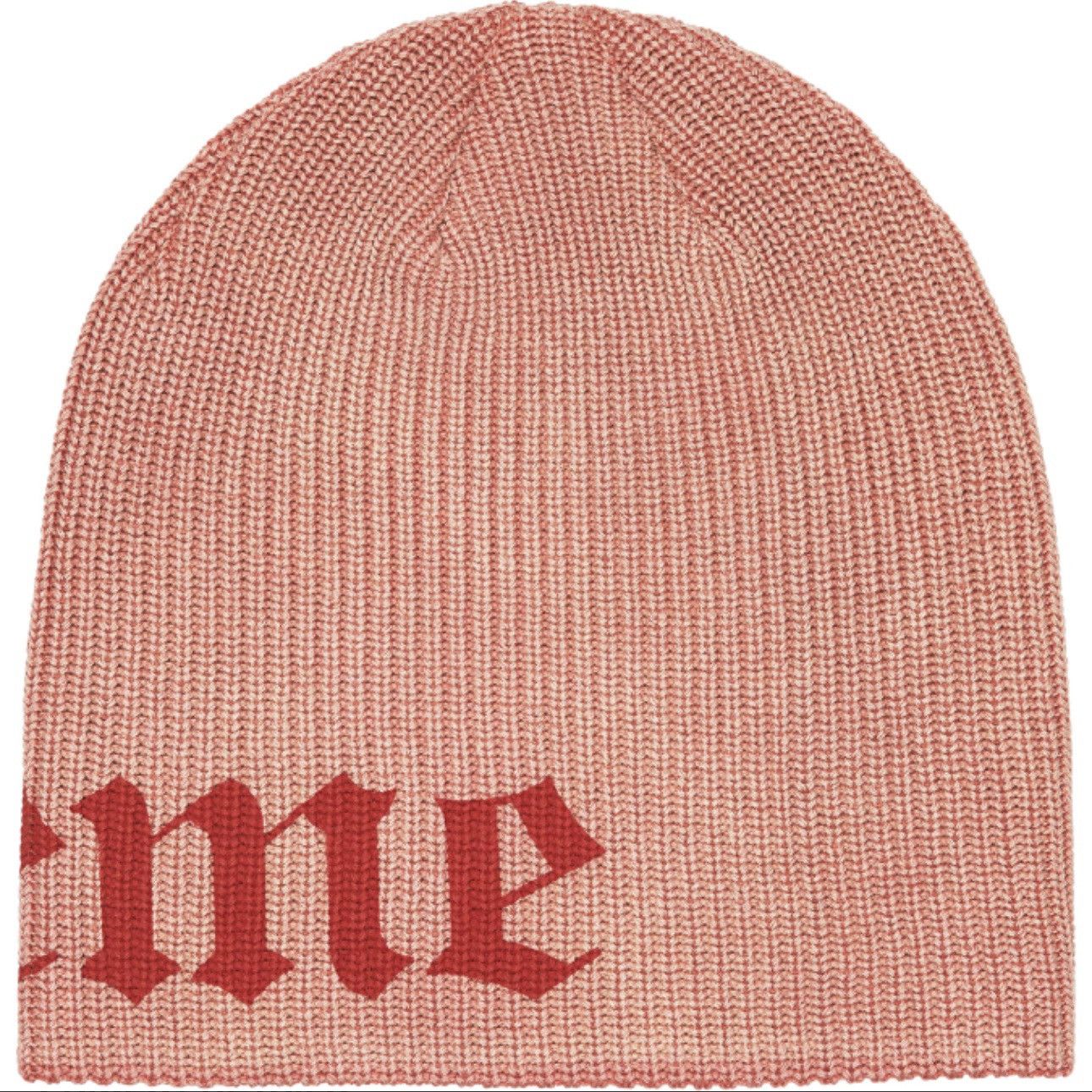 Supreme Supreme Old English Printed Beanie Red Skullcap Deadstock Size ONE SIZE - 2 Thumbnail