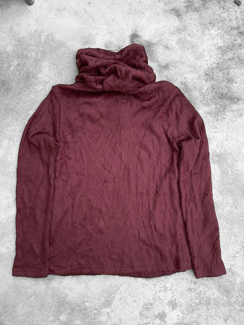 If Six Was Nine × Tornado Mart × Yasuyuki Ishii 2000s Tornao Mart faux fur fuzzy ninja hoodie Size US M / EU 48-50 / 2 - 2 Thumbnail