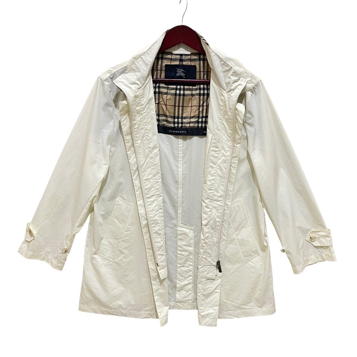 Burberry × Burberry Prorsum × Designer Burberry London Button Light Jacket Size S / US 4 / IT 40 - 7 Thumbnail