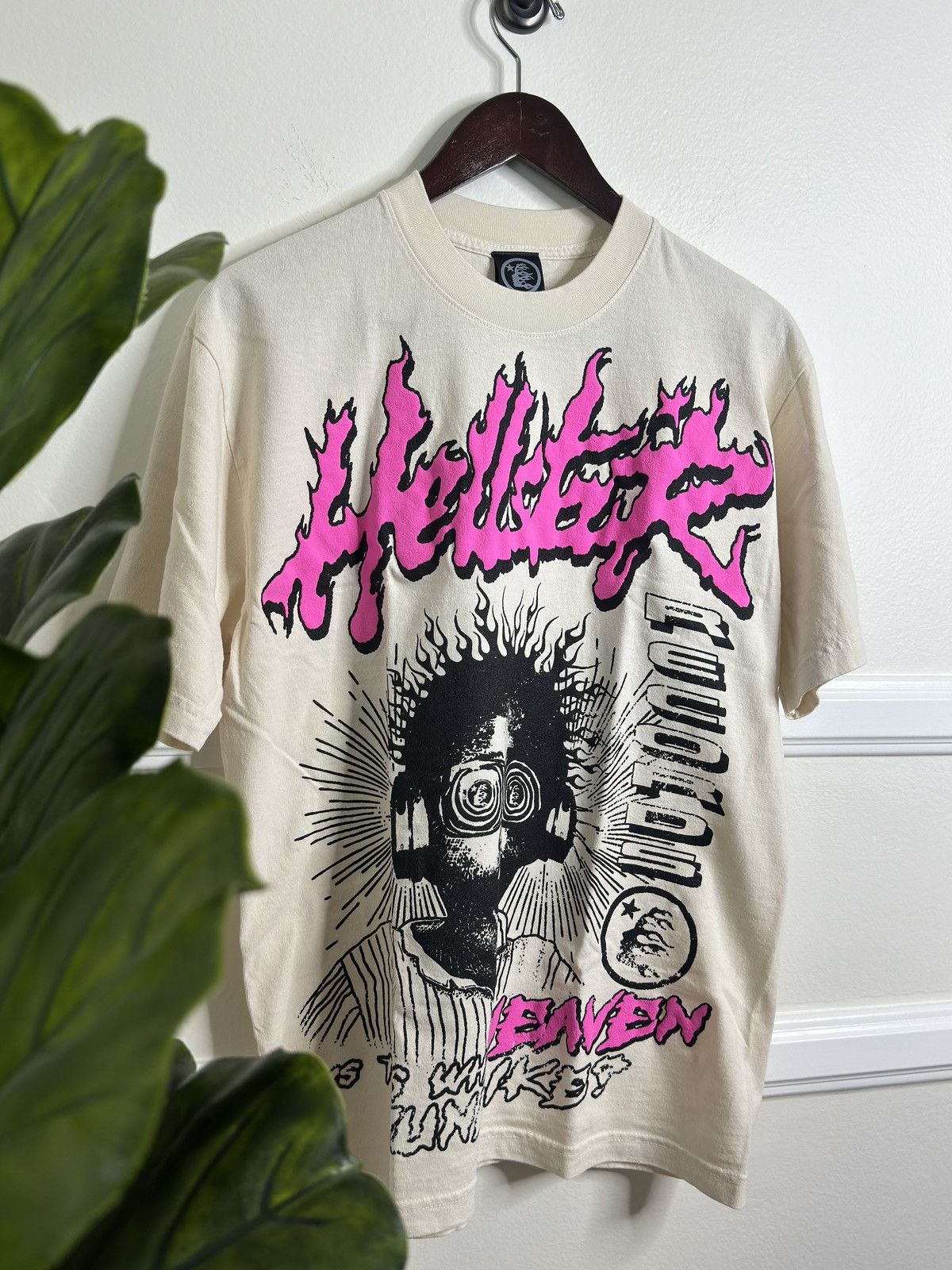 HELLSTAR Hellstar Studios Sounds Like Heaven Tee Cream Size US S / EU 44-46 / 1 - 1 Thumbnail