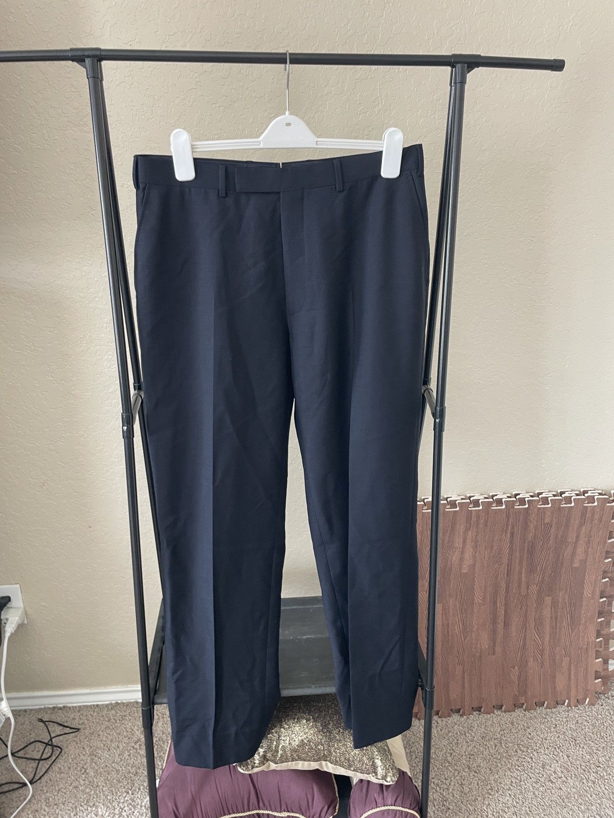 Suitsupply Vitale Barberis Canonico 1663 Wool & Mohair FF trousers Size US 36 / EU 52 - 1 Thumbnail