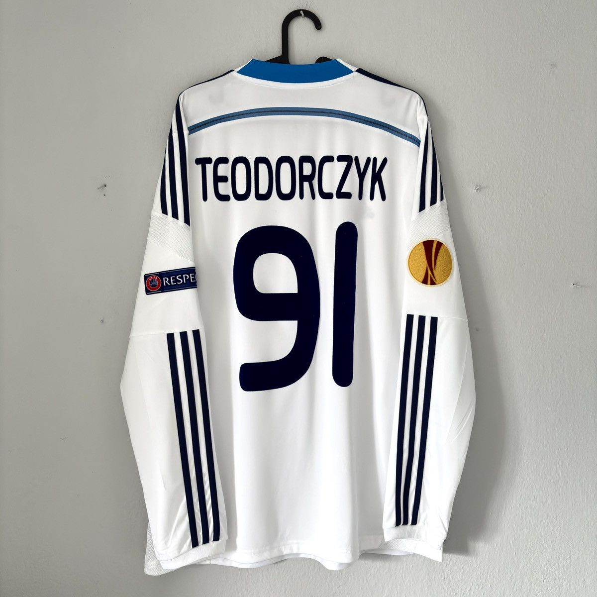 Adidas 2015 2016 GAME ISSUE Dynamo Kyiv Teodorczyk Adidas Jersey UA Size US L / EU 52-54 / 3 - 9 Thumbnail