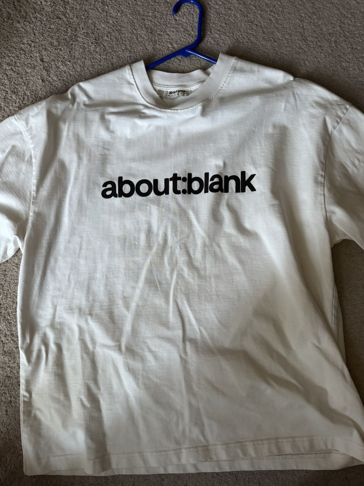About:Blank About:Blank White T-Shirt Large Size US L / EU 52-54 / 3 - 1 Thumbnail