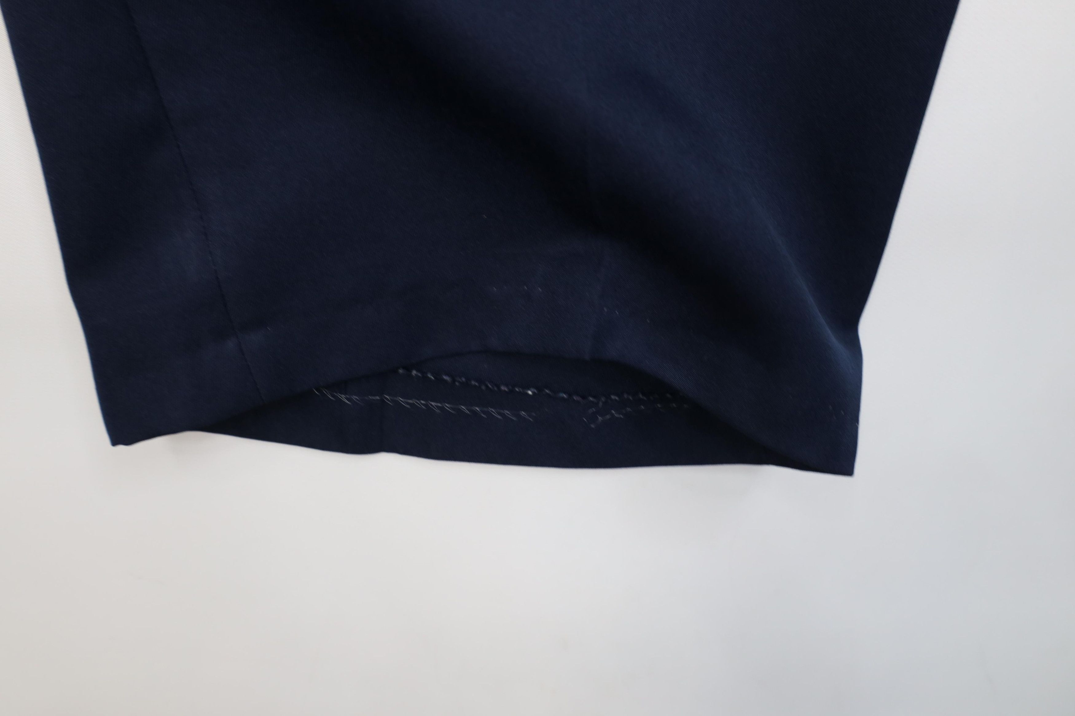 Vintage Vintage 70s Streetwear Knit Wide Leg Chino Pants Blue Size US 38 / EU 54 - 5 Thumbnail