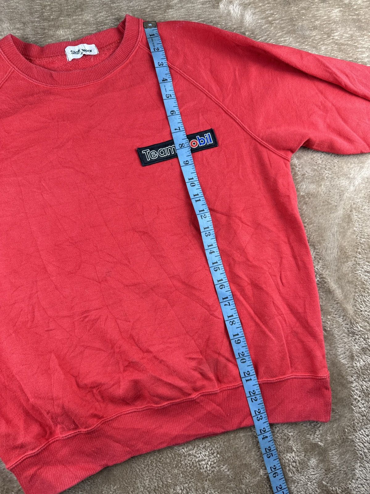 Vintage Vtg Team Mobil Racing Team Rally Moto Formula 1 Street Race Size US M / EU 48-50 / 2 - 11 Thumbnail