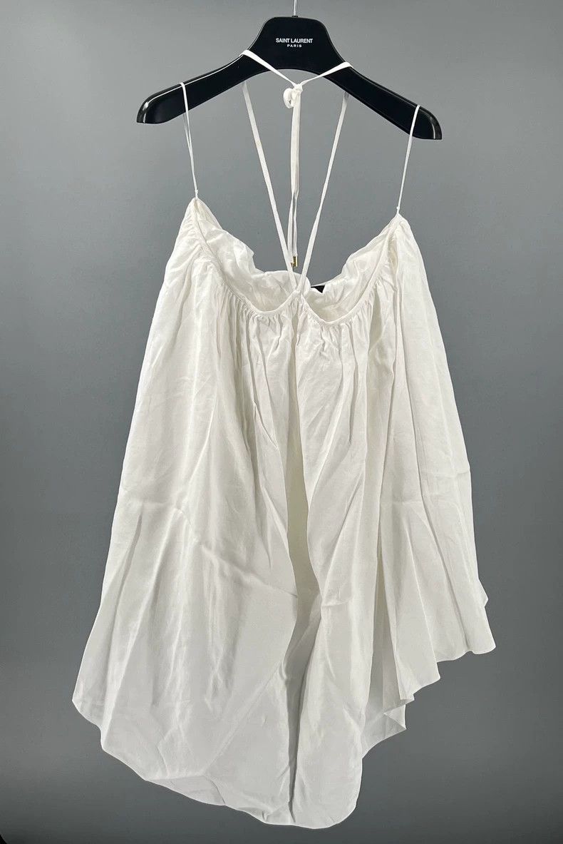 LOEWE White Linen Sling Dress - dmc
