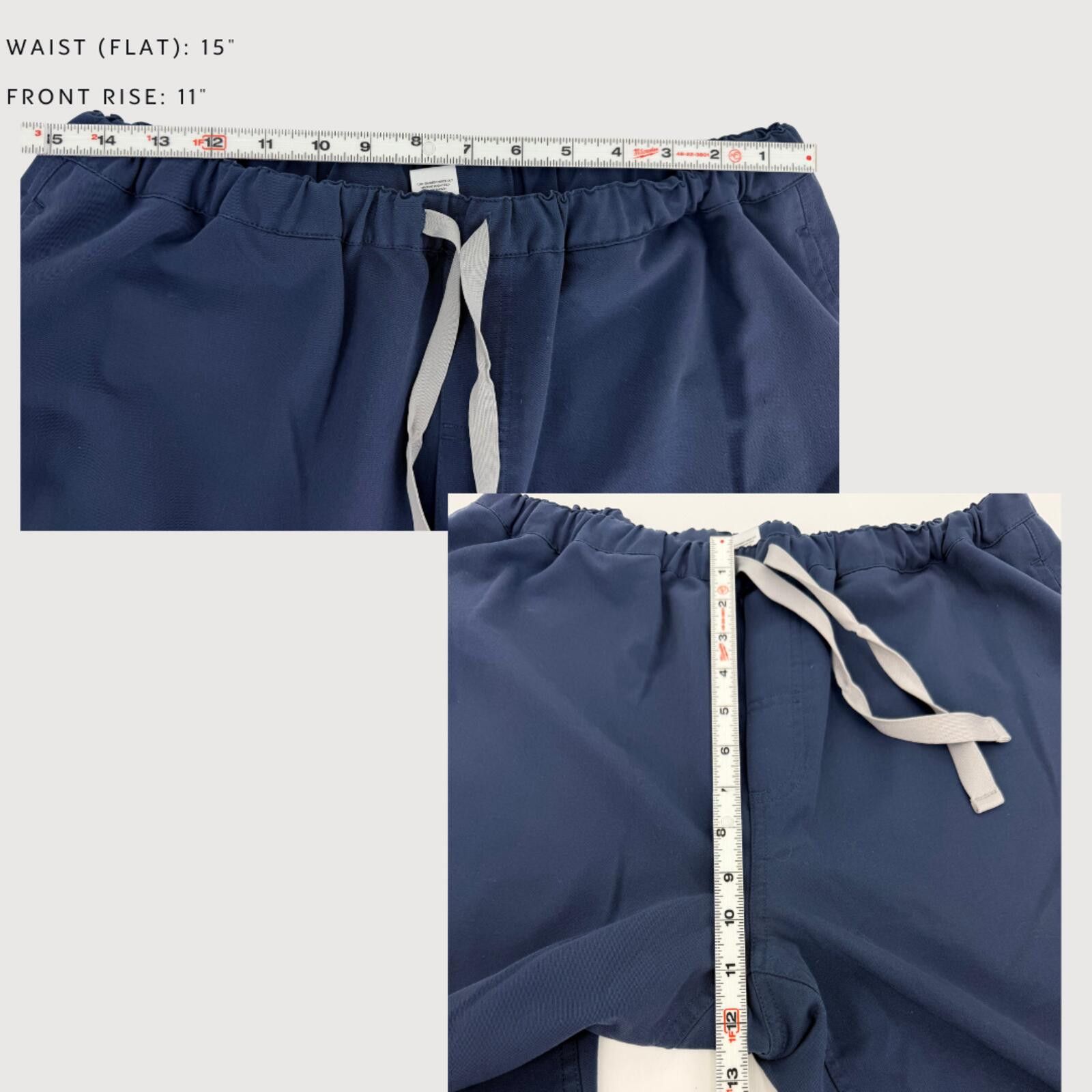 Eileen Fisher FIGS Catarina Scrub Set Navy M Size 32" / US 10 / IT 46 - 7 Thumbnail