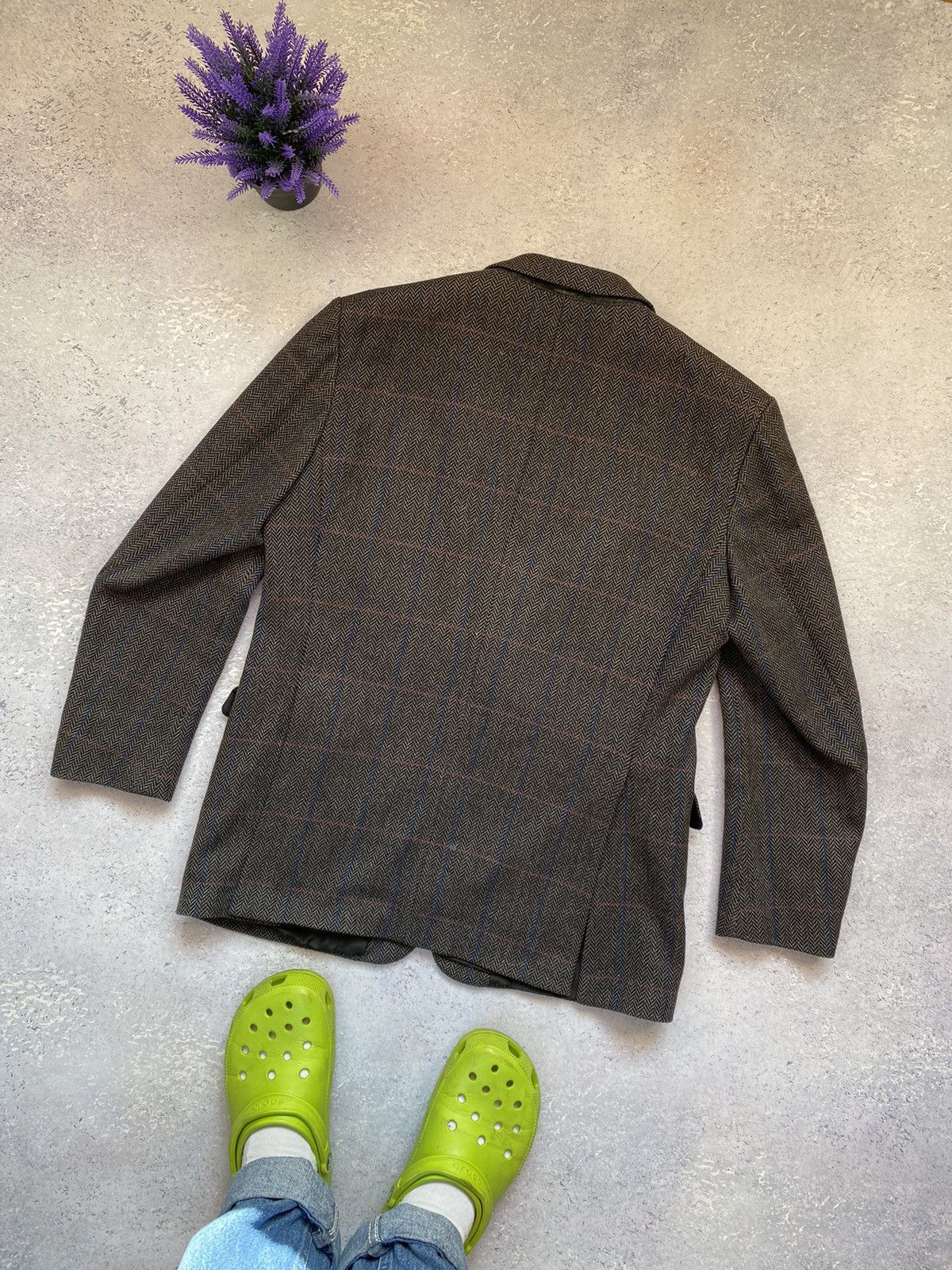 Burberry Burberrys men’s wool blazer jacket made in Germany Size US M / EU 48-50 / 2 - 4 Thumbnail
