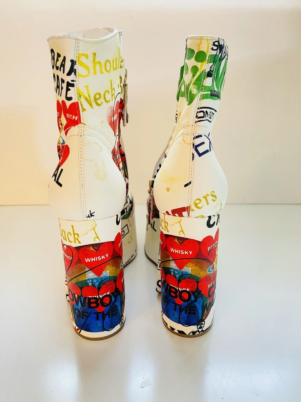 Vivienne Westwood Vivienne Westwood TOWERING HEELS meaningless PRINT IT 37 Size US 7 / IT 37 - 11 Thumbnail