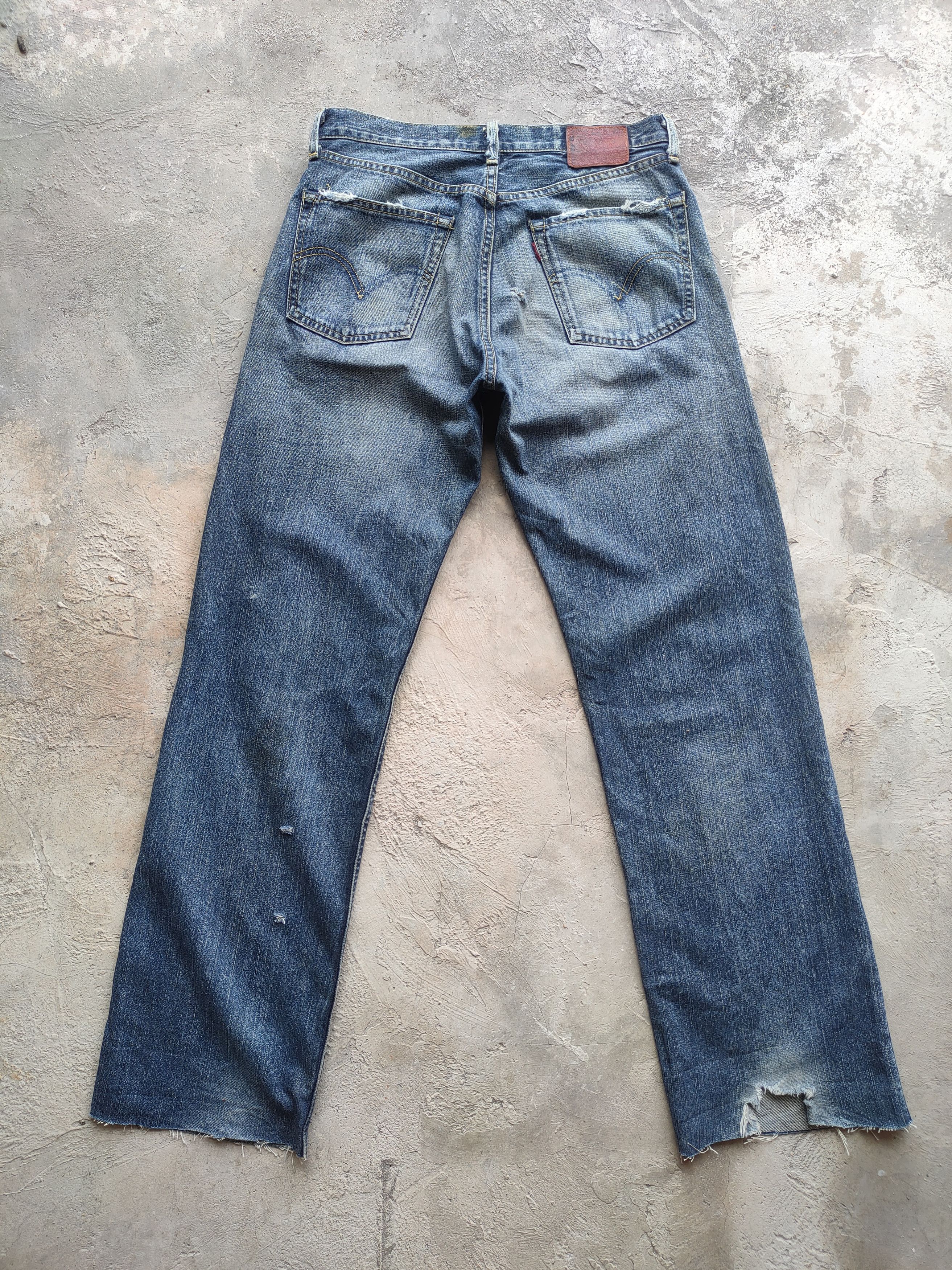 Jean × Levi's Vintage Clothing W31 VINTAGE LEVI'S 503 FADED DISTRESSED JEANS PANTS Size US 31 - 8 Thumbnail