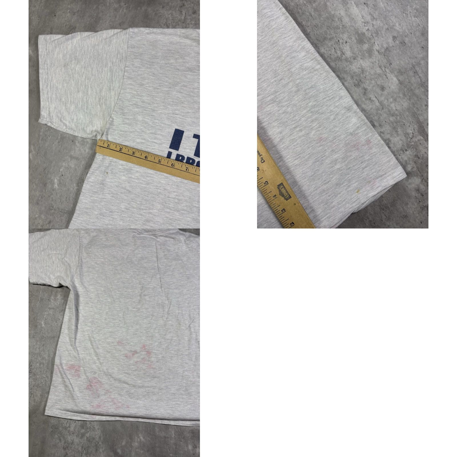 Industrie VINTAGE 90s Teabag Industries I Think I Broke My Liver Funny T Shirt XL Gray Cotton Crew Neck Short Sleeve Men’s Cygnus Graphic Print Size US XL / EU 56 / 4 - 8 Thumbnail