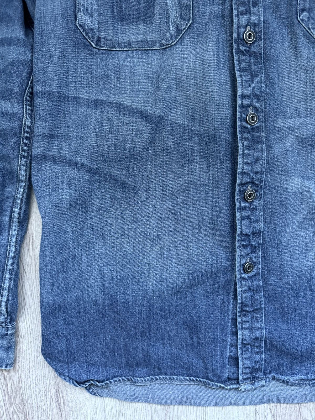 Levi's Levi’s 19573 Jackson Worker Denim Shirt Thick Workwear Denim Size US M / EU 48-50 / 2 - 5 Thumbnail
