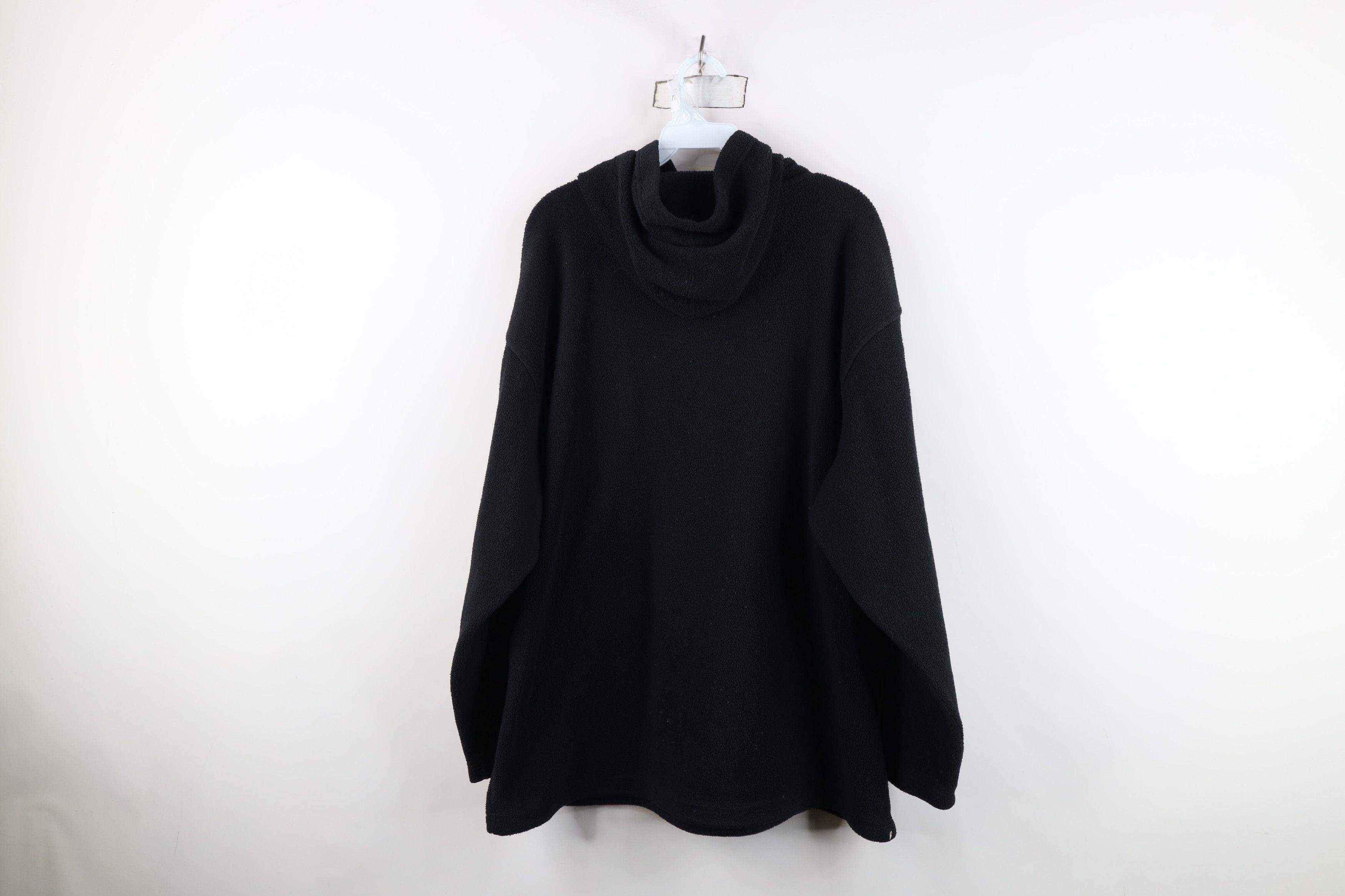 Vintage Vintage 90s Bum Equipment Fleece Hoodie Sweatshirt Black Size US L / EU 52-54 / 3 - 11 Thumbnail