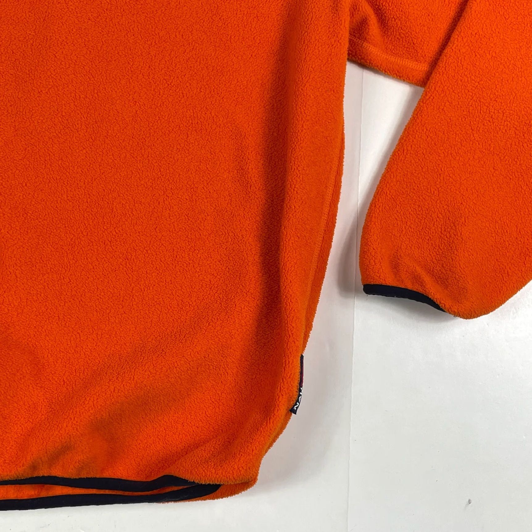 Nautica VINTAGE Nautica Jacket Mens Large Orange Competition Fleece 1/4 Zip Hiking USA Size US L / EU 52-54 / 3 - 4 Thumbnail