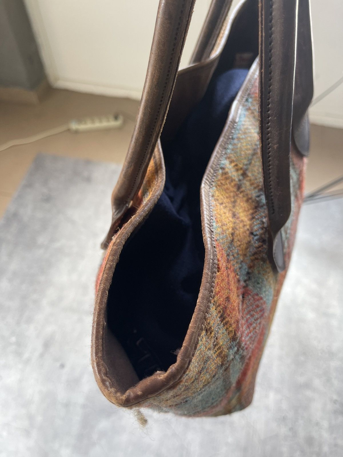 Harris Tweed Vintage Harris Tweed Bag Size ONE SIZE - 8 Thumbnail