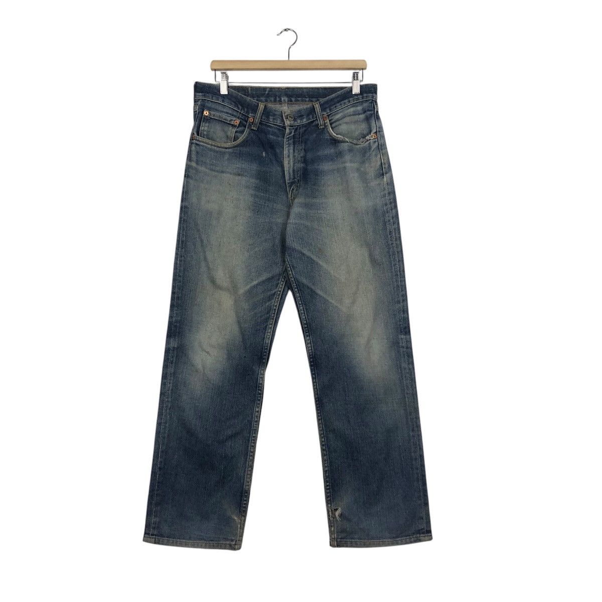 Levi's 📌Vintage Levi's Lot 533 Denim Jeans Worker Wear Size US 34 / EU 50 - 2 Thumbnail