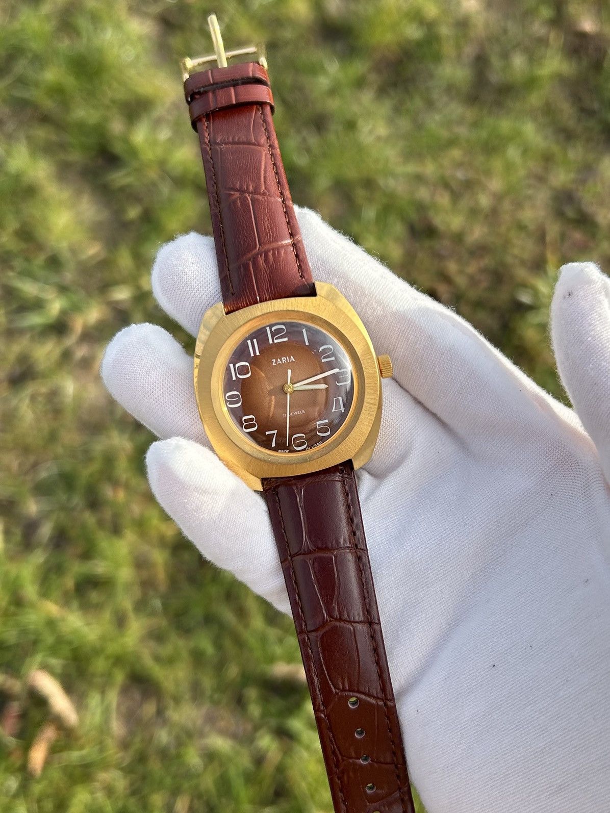 Other Vintage Watch Zaria USSR Soviet Mechanical Wristwatch 1970s Size ONE SIZE - 19 Thumbnail