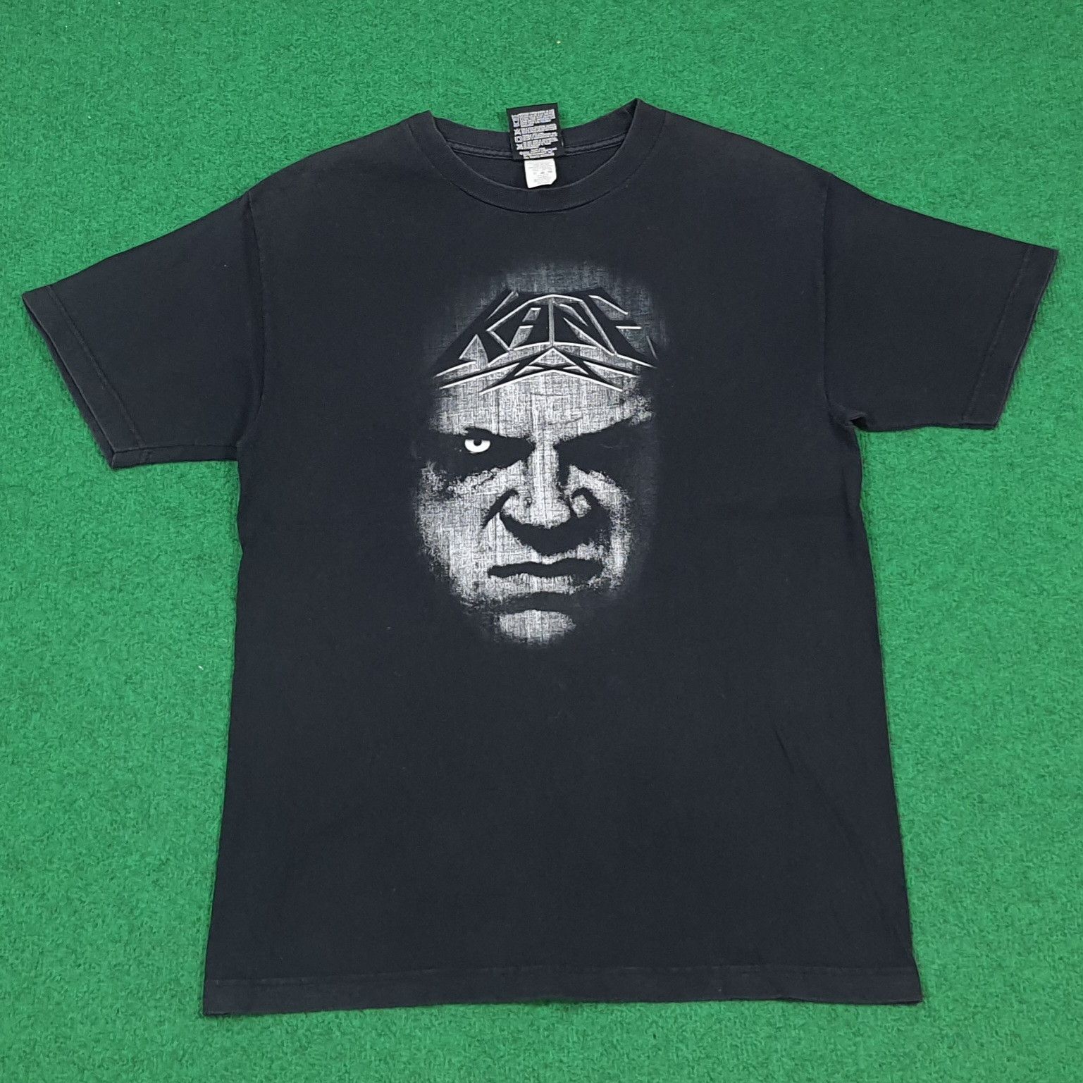 WWE Vintage WWE Kane American Wrestler Tshirt C299N3 Size US M / EU 48-50 / 2 - 1 Thumbnail