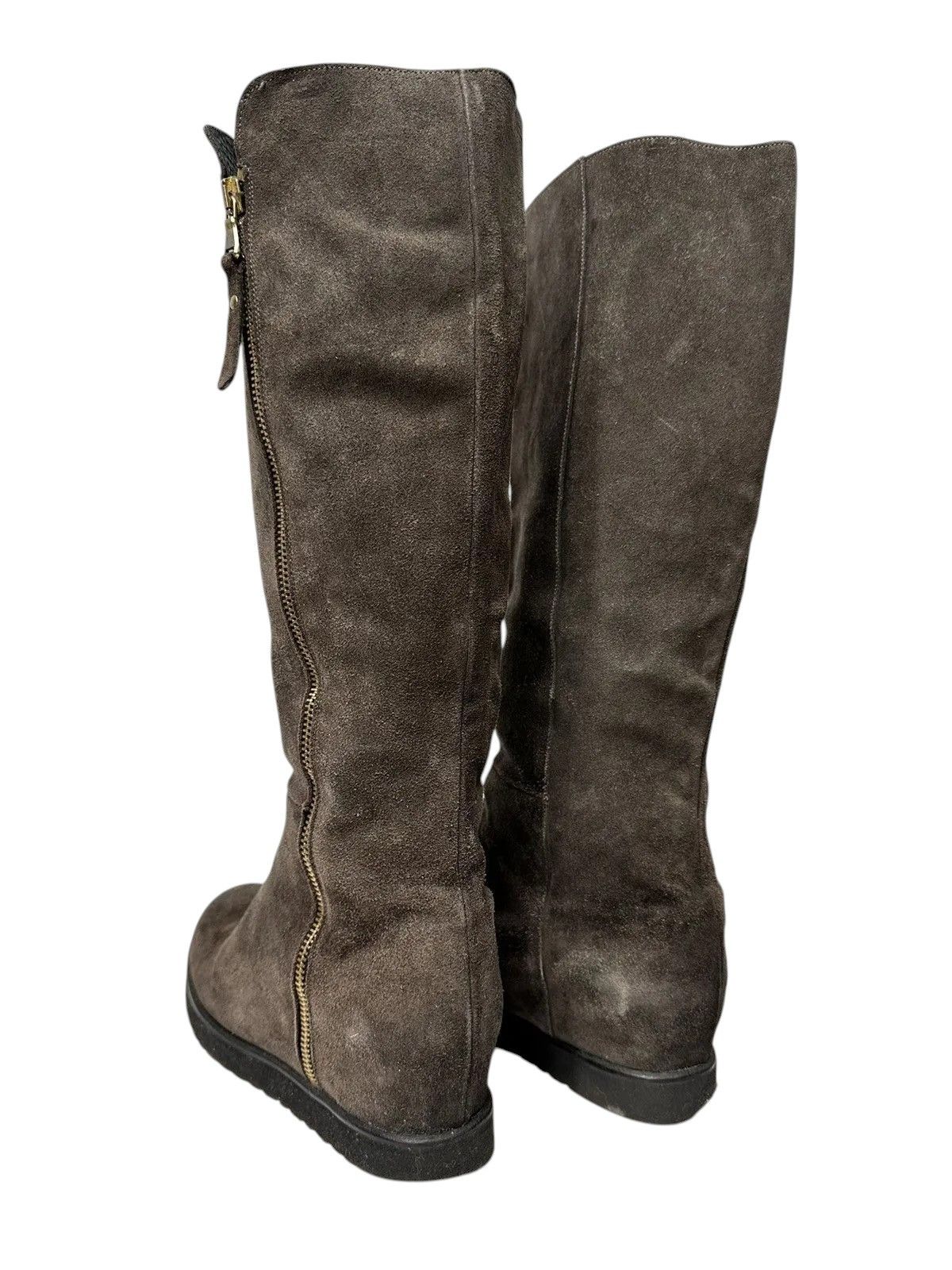 Issey Miyake Isabel Marant Leather Brown high Boots Vintage AS 98 JAPAN Size US 8 / IT 38 - 3 Thumbnail