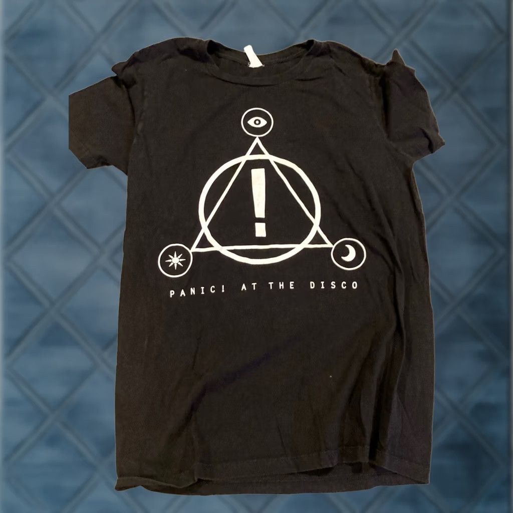 Logo 7 Panic At The Disco T Shirt Symbol Logo Medium Mens Black M Size US M / EU 48-50 / 2 - 1 Thumbnail