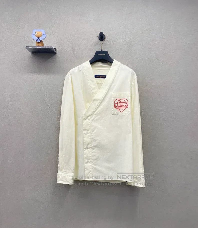 Louis Vuitton Louis Vuitton NIGO Co-branded Asymmetric Jacket Kimono Lon Size US S / EU 44-46 / 1 - 2 Thumbnail