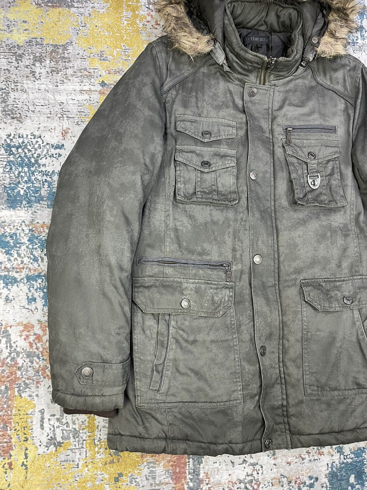 In The Attic M65 Fur Parka If Six Was Nine Style Jackets Size US L / EU 52-54 / 3 - 2 Thumbnail