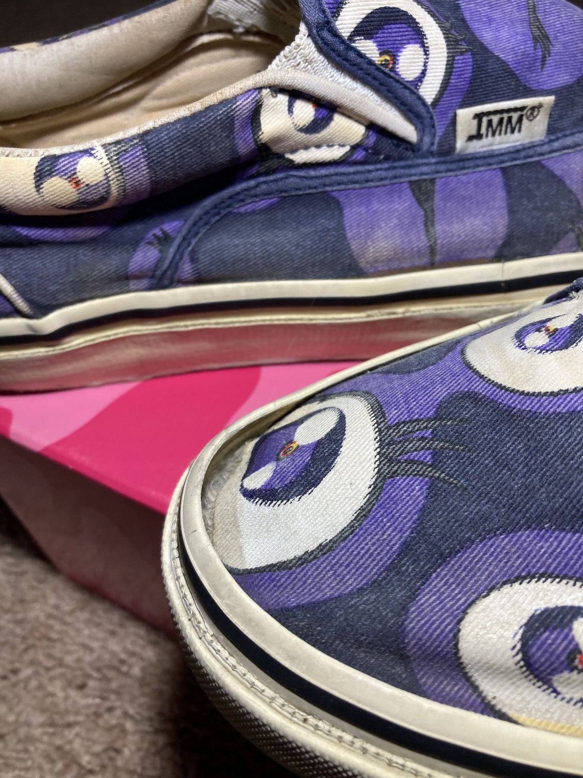 Issey Miyake SS2000 Issey Miyake Takashi Murakami Eye Slip On Vans Art 43 Size US 10 / EU 43 - 4 Thumbnail
