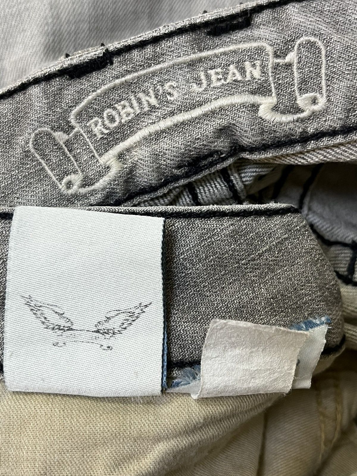Robins Jeans SICK🔥VINTAGE ROBIN’S JEAN GREY LOWRISE STRAIGHT CUT JEANS Size US 44 / EU 60 - 25 Thumbnail