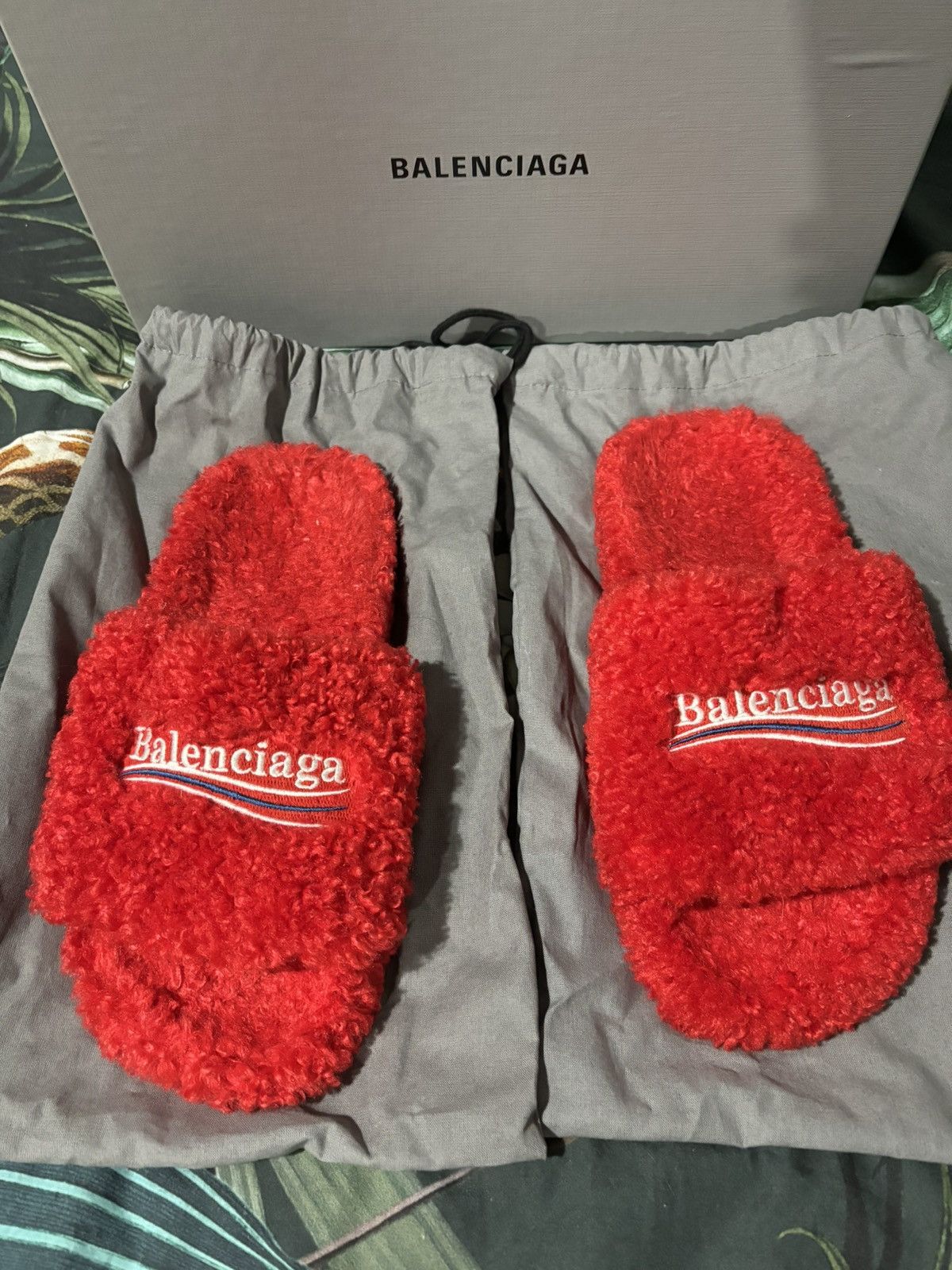 Balenciaga SANDALS FURY SLIDE BALENCIAGA Size US 8 / EU 41 - 1 Thumbnail