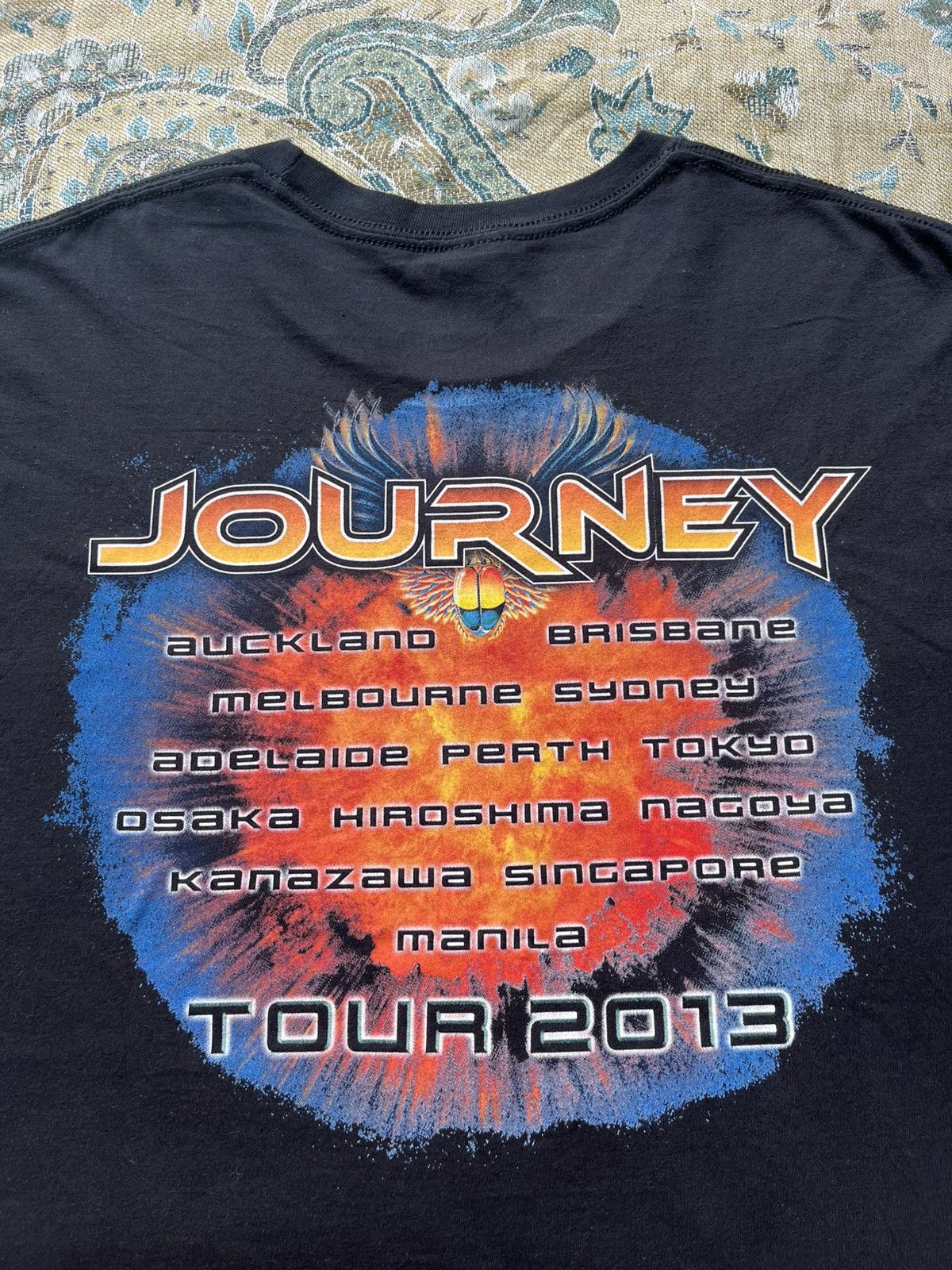 Band Tees RARE Journey Tour 2013 Band T-Shirt Size US L / EU 52-54 / 3 - 3 Thumbnail