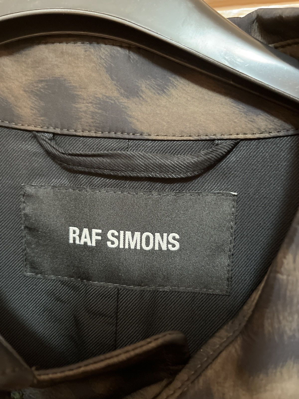 Designer × Raf Simons × Raf by Raf Simons RAF SIMONS ANIMAL PRINT COAT TRENCH COAT AW’19 Size US M / EU 48-50 / 2 - 6 Thumbnail