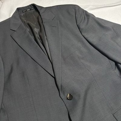Hugo Boss Hugo Boss Gray Suit 40R Paolini Movio Wool Blazer Dress Pant Size 40R - 13 Thumbnail